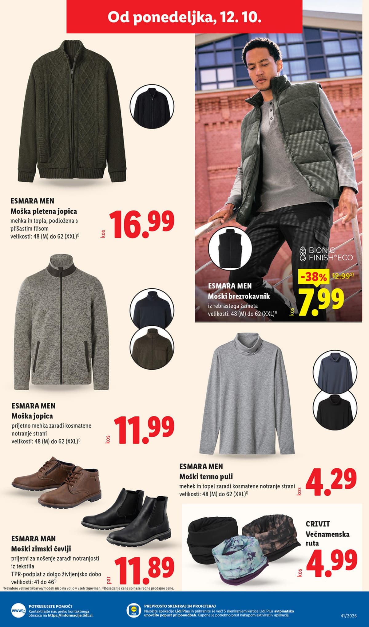 Stran 19. Lidl kataloga - Neživila od 05.10.2026.