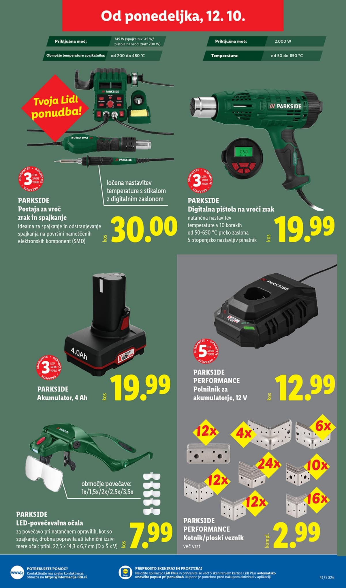 Stran 23. Lidl kataloga - Neživila od 05.10.2026.