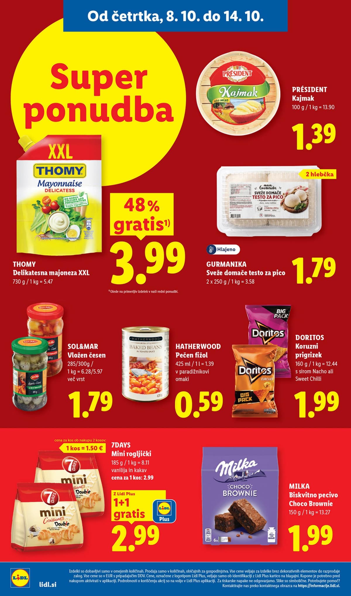 Stran 10. Lidl kataloga - Živila od 05.10.2026.