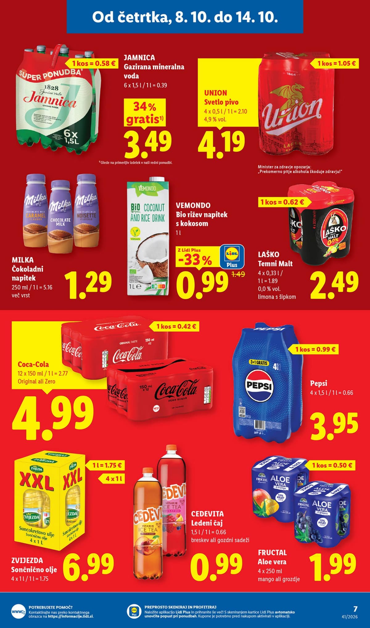 Stran 9. Lidl kataloga - Živila od 05.10.2026.