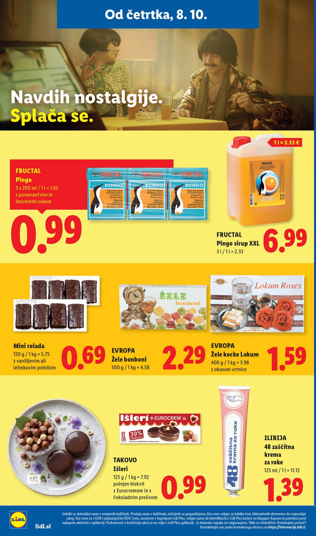 Stran 18. Lidl kataloga - Živila od 05.10.2026.