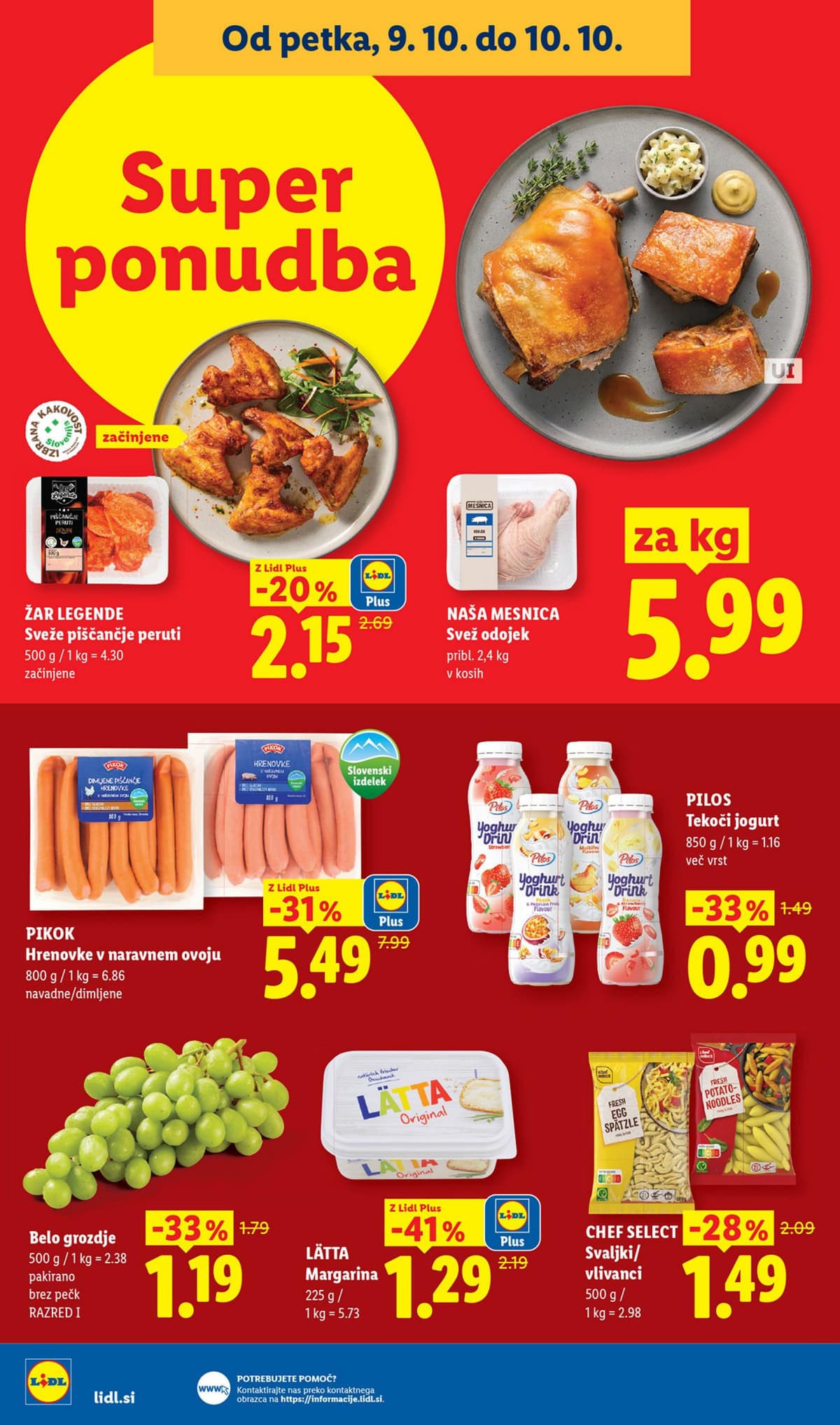 Stran 26. Lidl kataloga - Živila