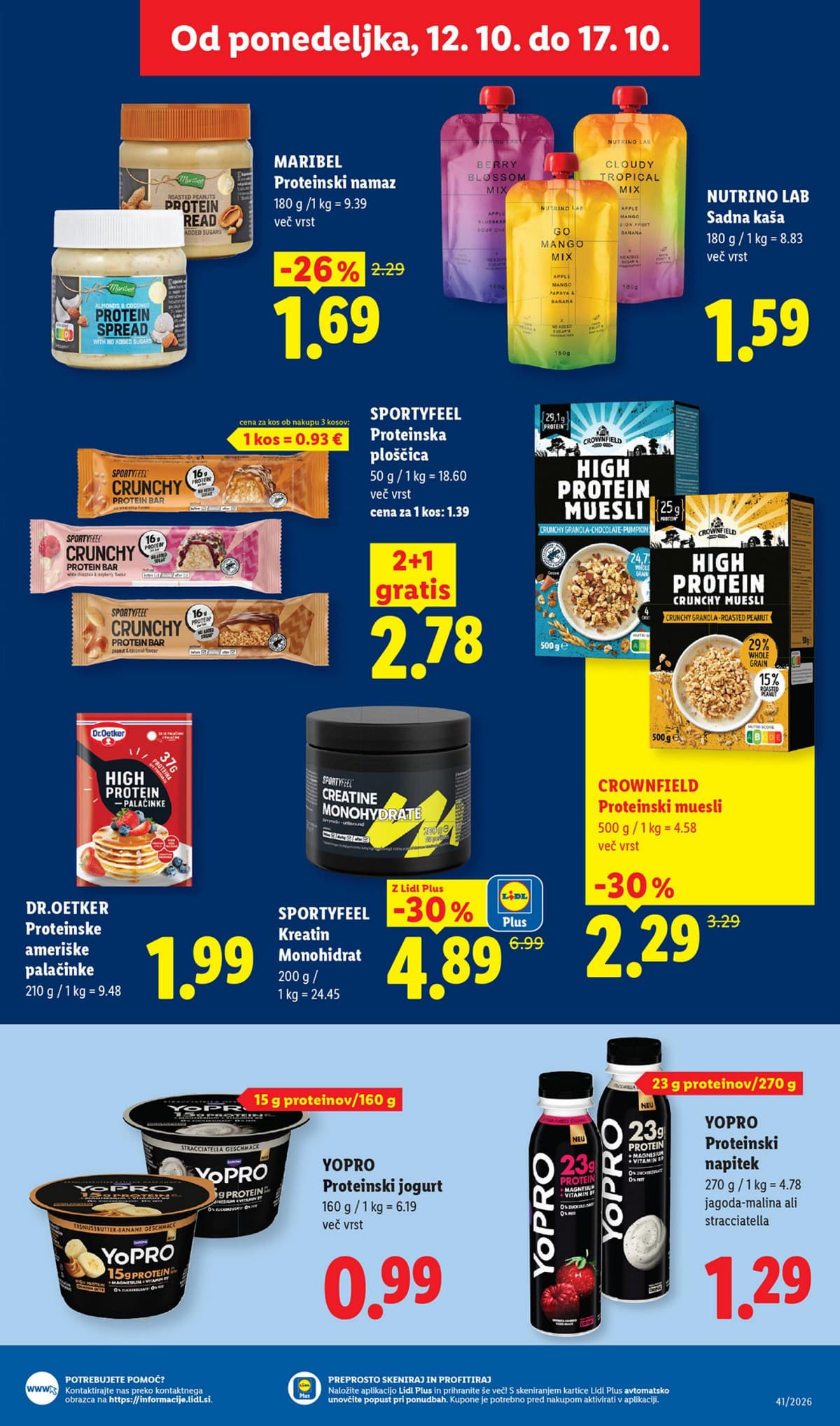 Stran 33. Lidl kataloga - Živila od 05.10.2026.
