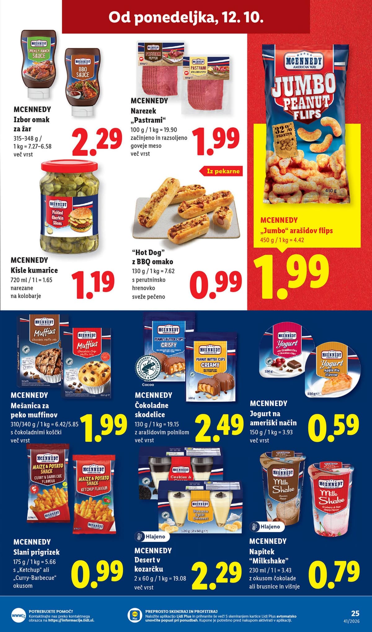 Stran 35. Lidl kataloga - Živila od 05.10.2026.