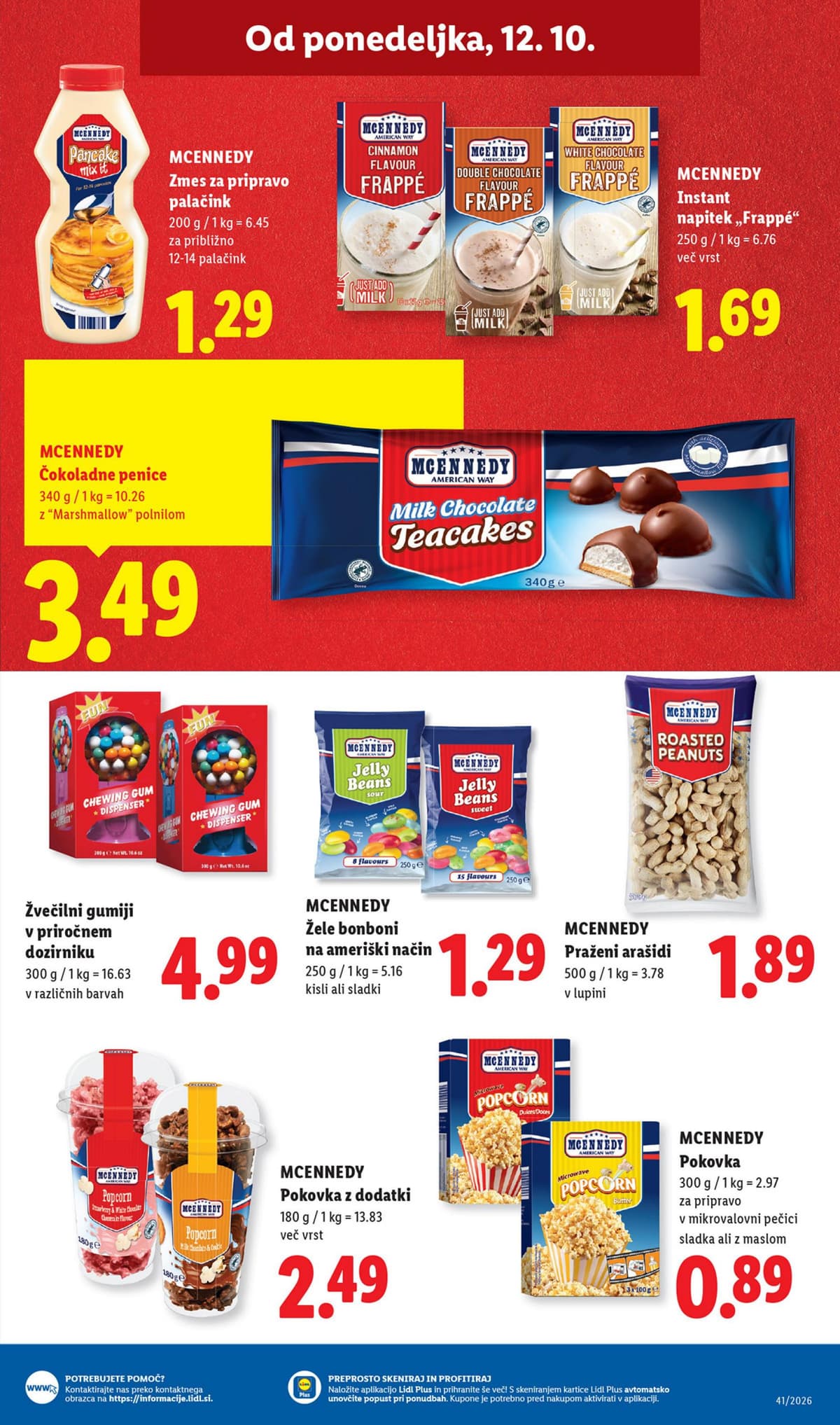 Stran 39. Lidl kataloga - Živila od 05.10.2026.