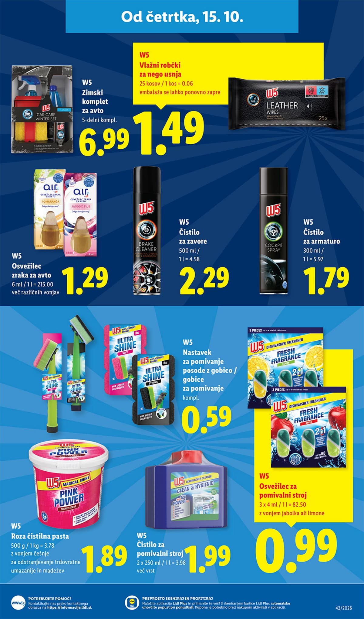 Stran 3. Lidl kataloga - Neživila od 12.10.2026.