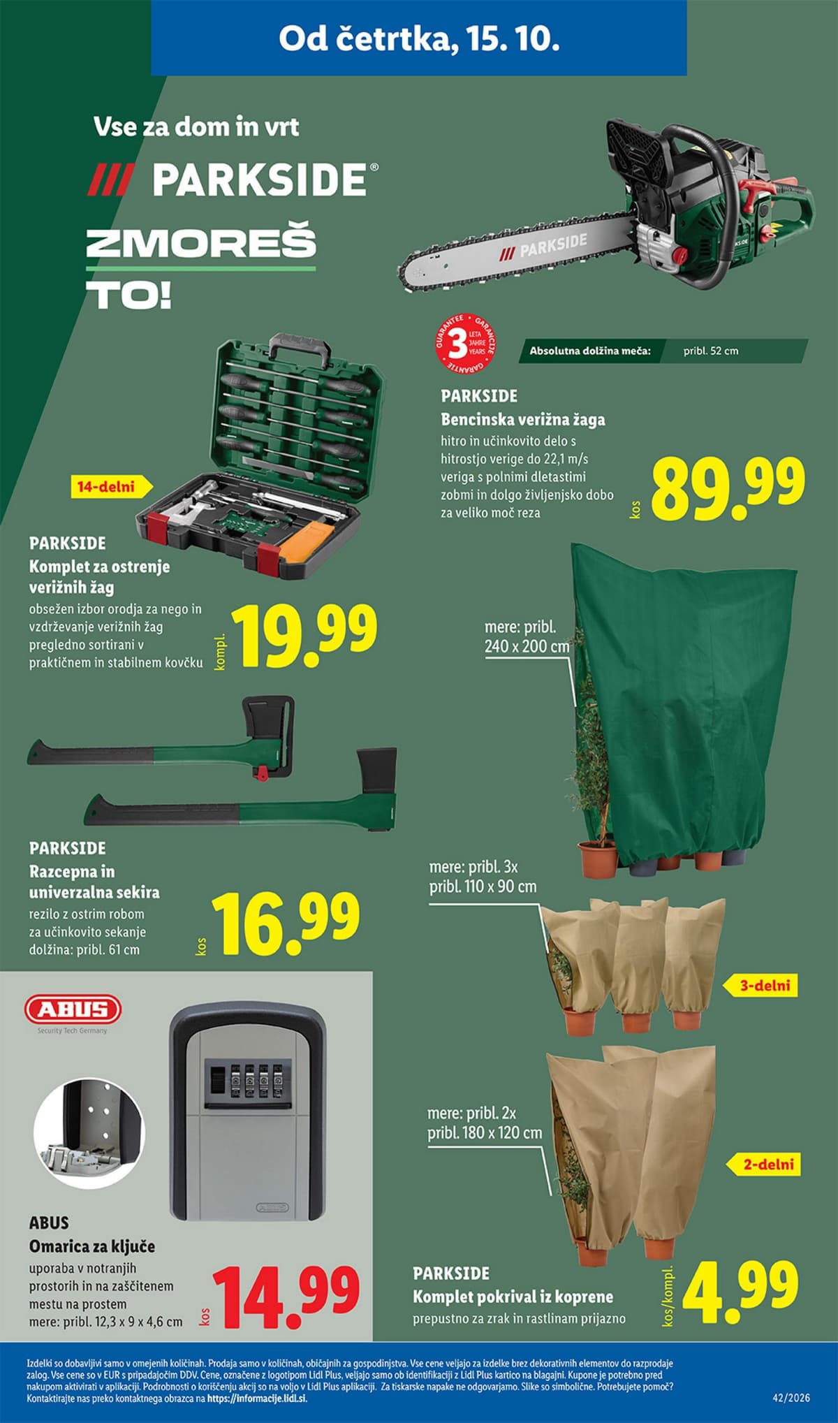 Stran 24. Lidl kataloga - Neživila od 12.10.2026.