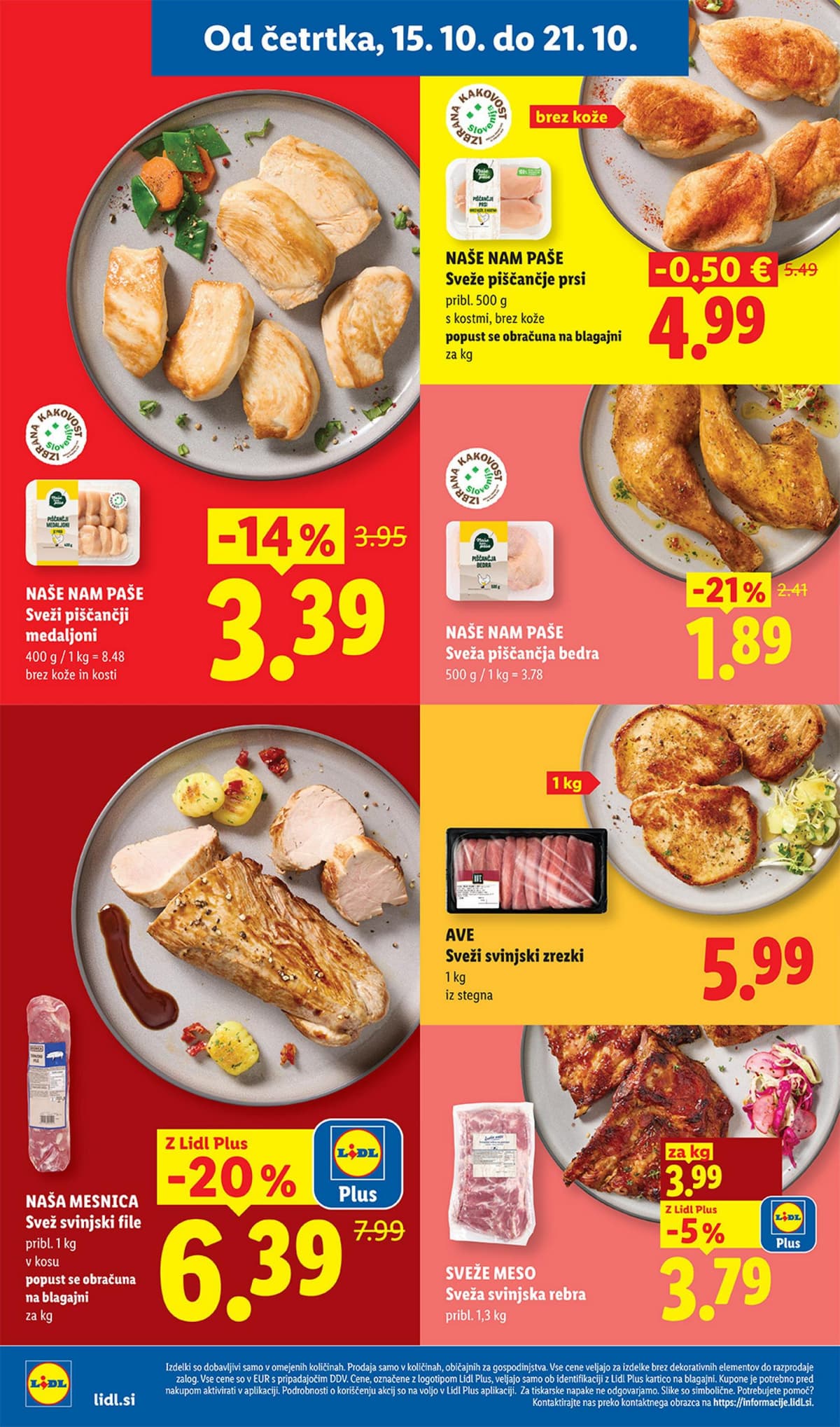 Stran 2. Lidl kataloga - Živila od 12.10.2026.