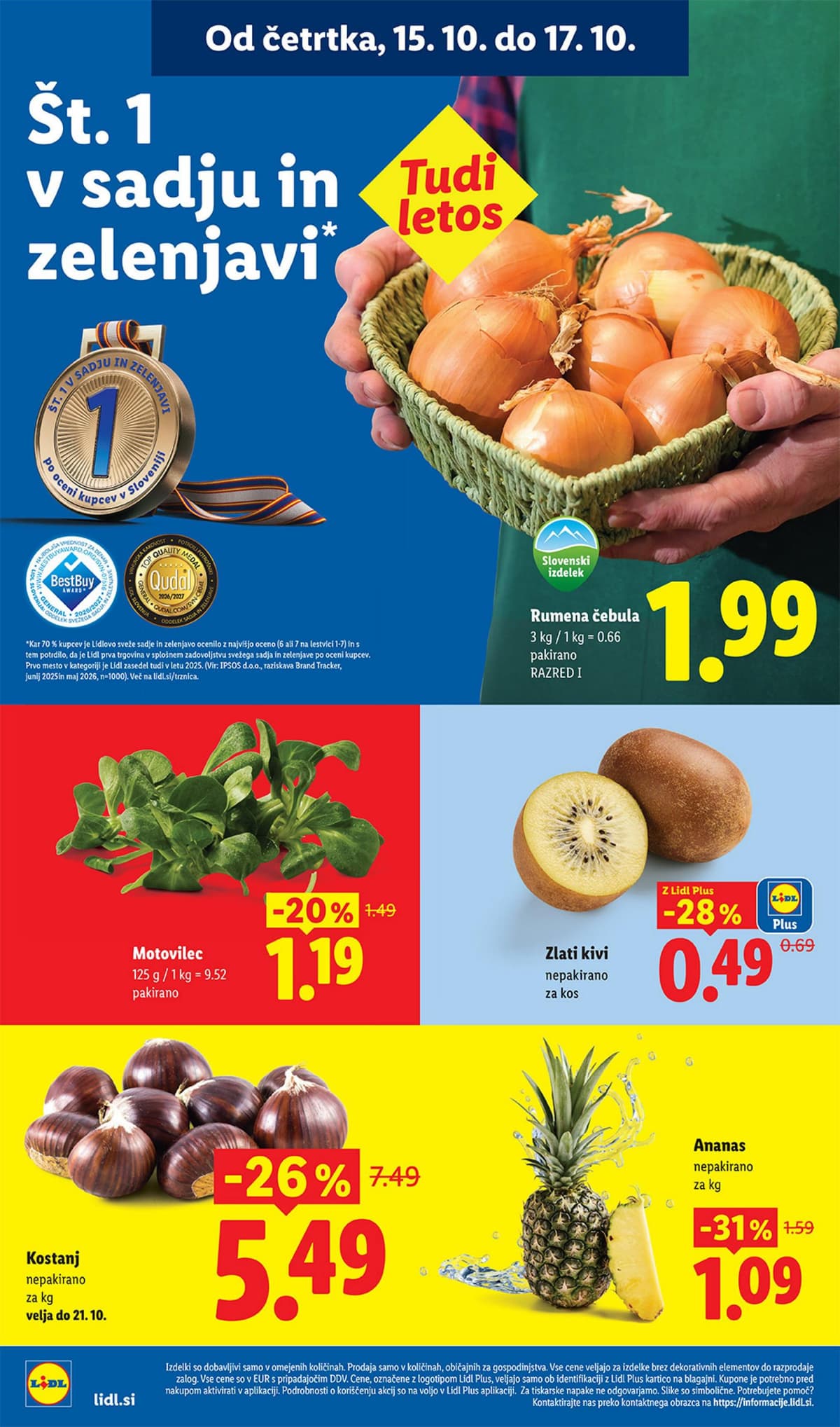 Stran 4. Lidl kataloga - Živila od 12.10.2026.