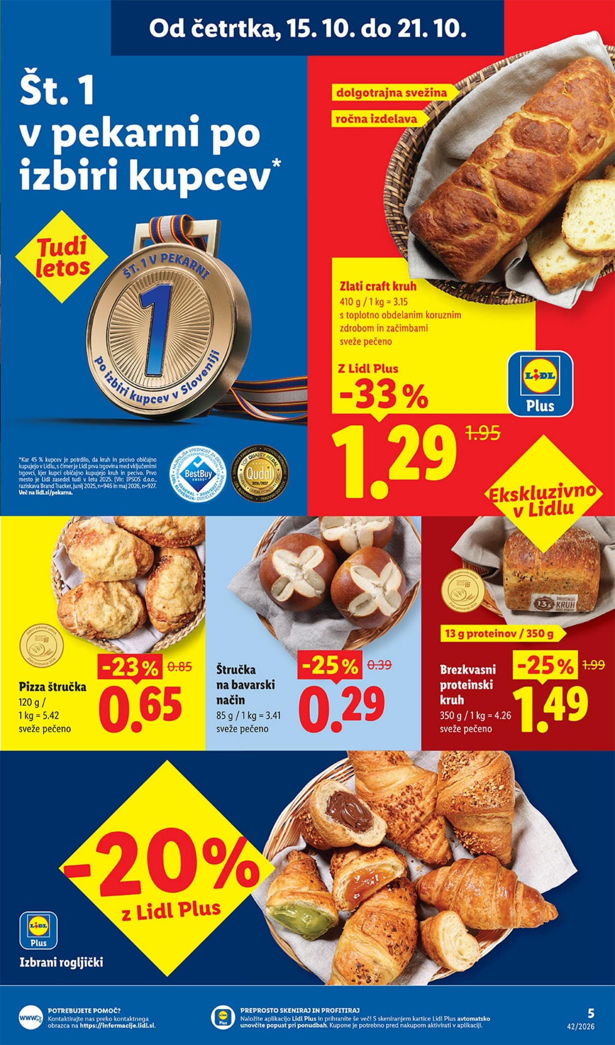 Stran 5. Lidl kataloga - Živila od 12.10.2026.