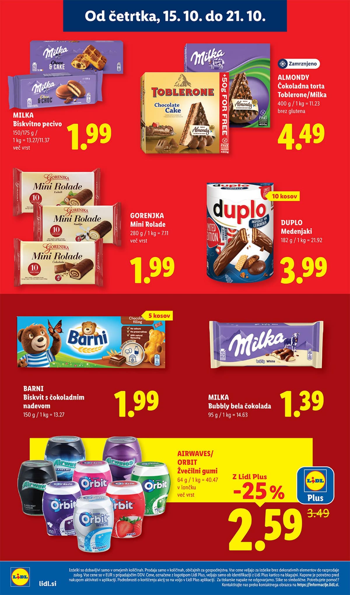 Stran 10. Lidl kataloga - Živila od 12.10.2026.