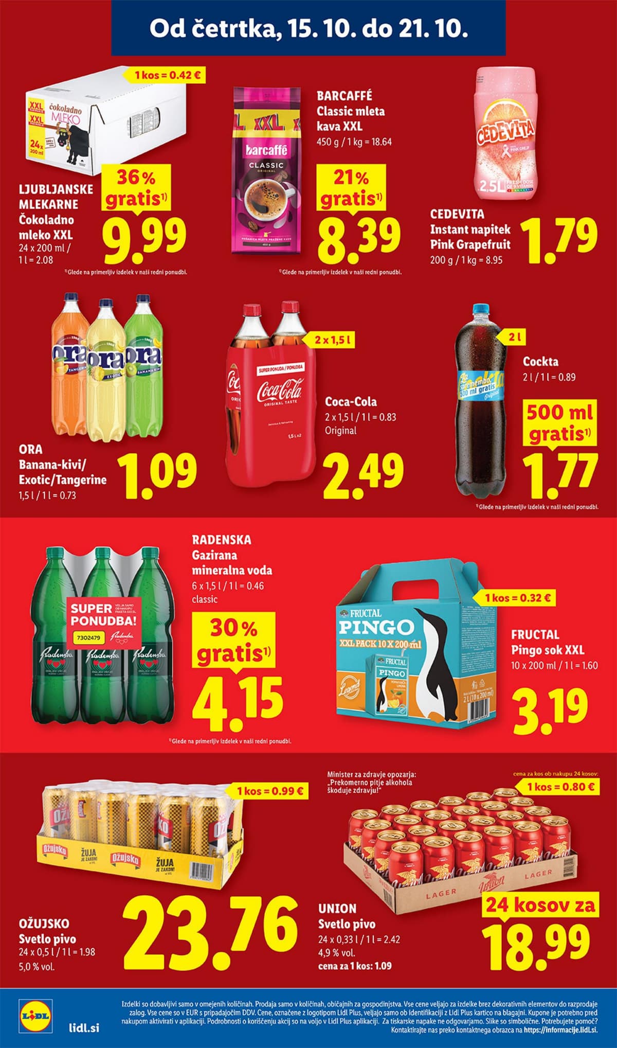 Stran 8. Lidl kataloga - Živila