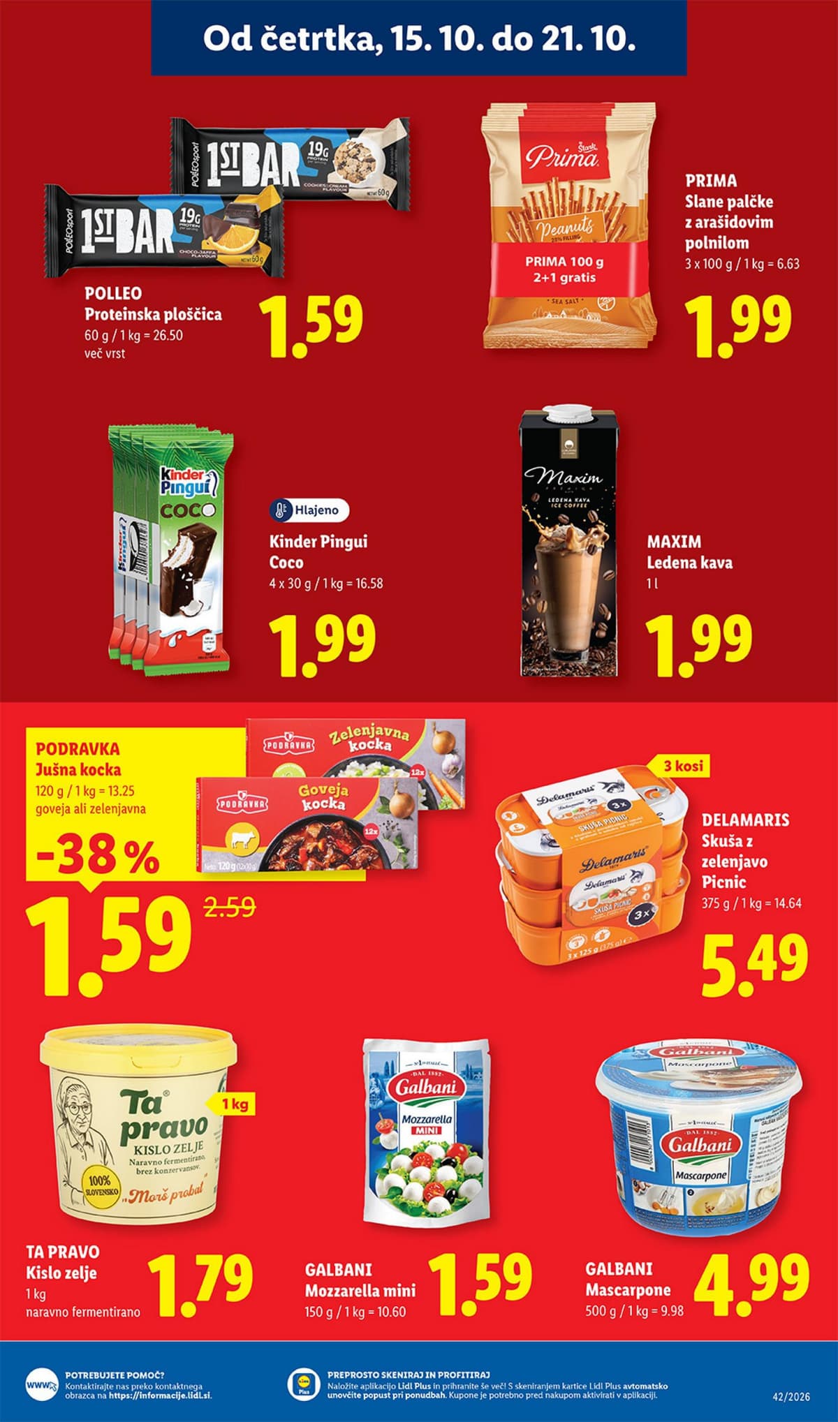 Stran 11. Lidl kataloga - Živila