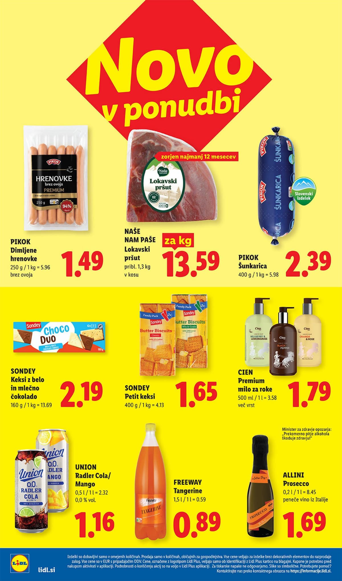 Stran 12. Lidl kataloga - Živila