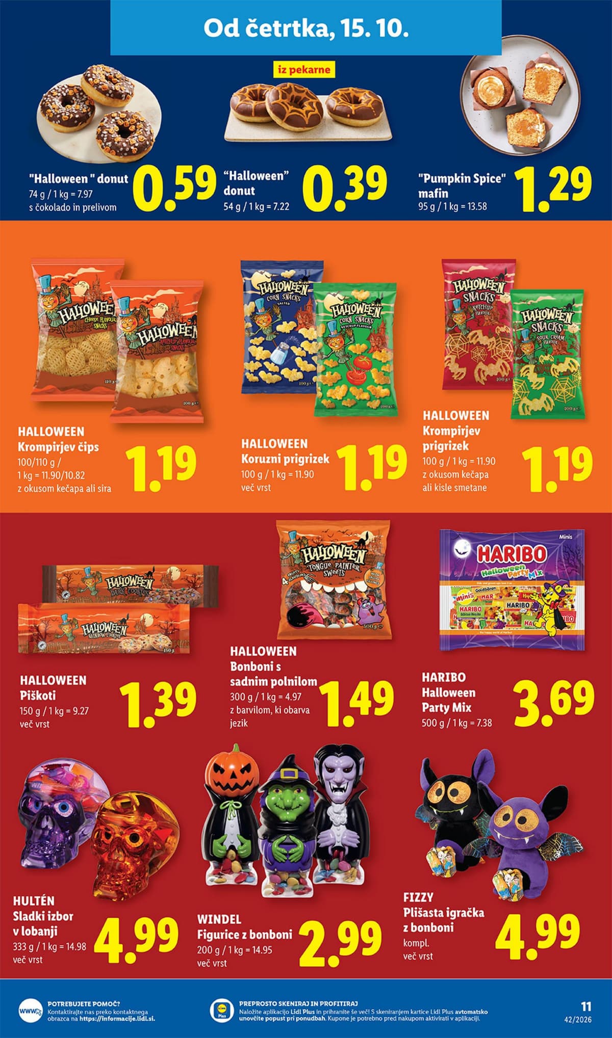 Stran 17. Lidl kataloga - Živila od 12.10.2026.