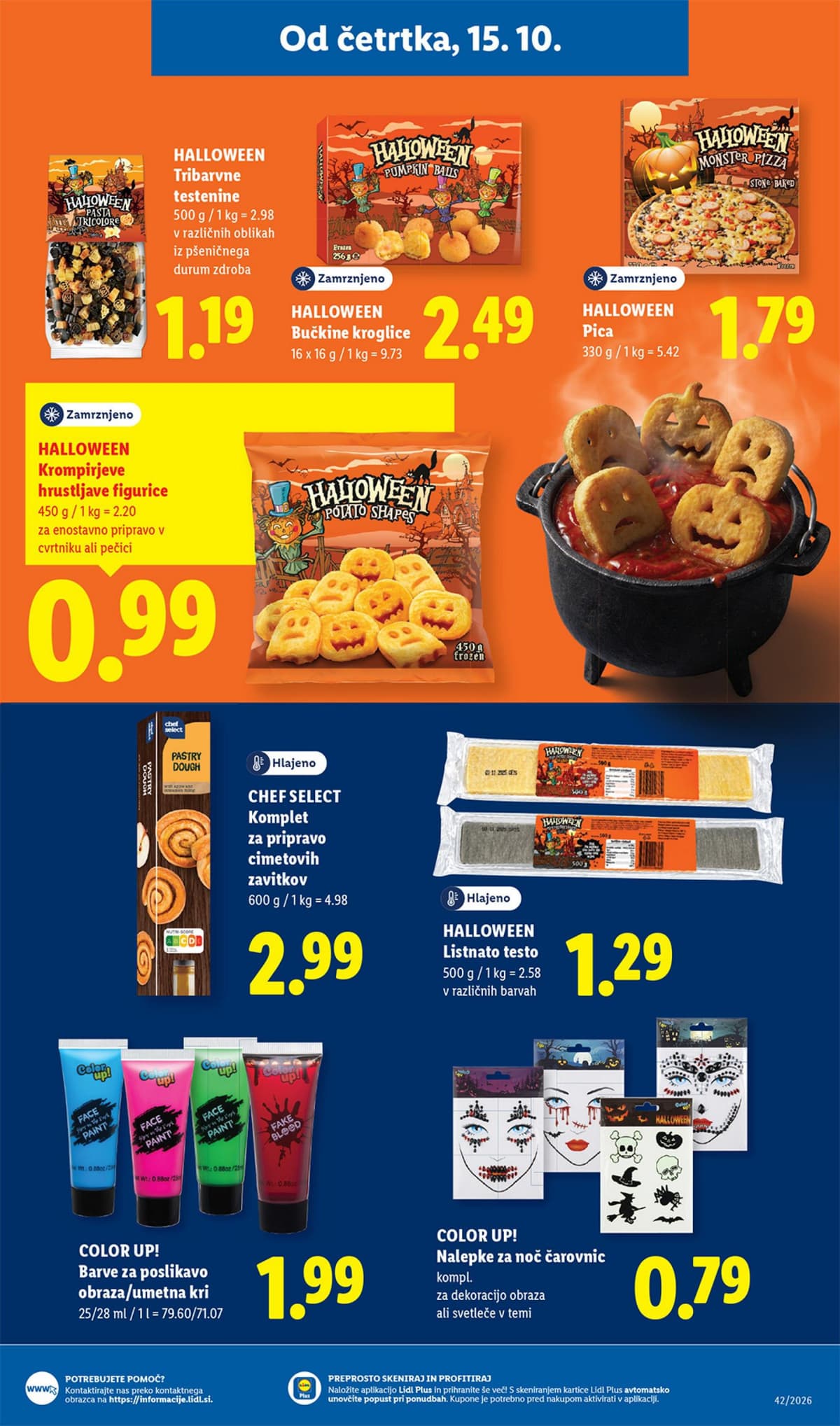 Stran 21. Lidl kataloga - Živila od 12.10.2026.