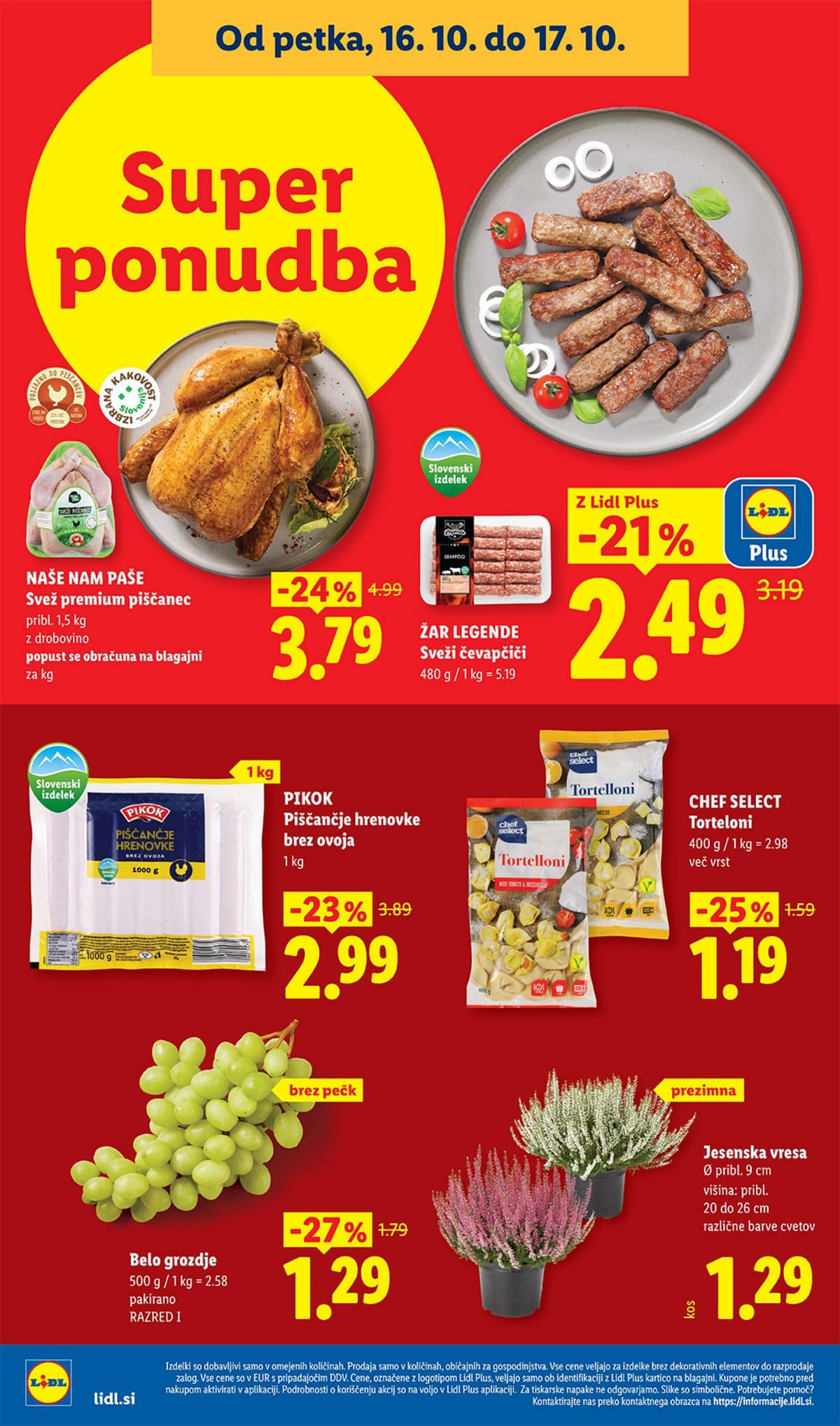 Stran 22. Lidl kataloga - Živila od 12.10.2026.