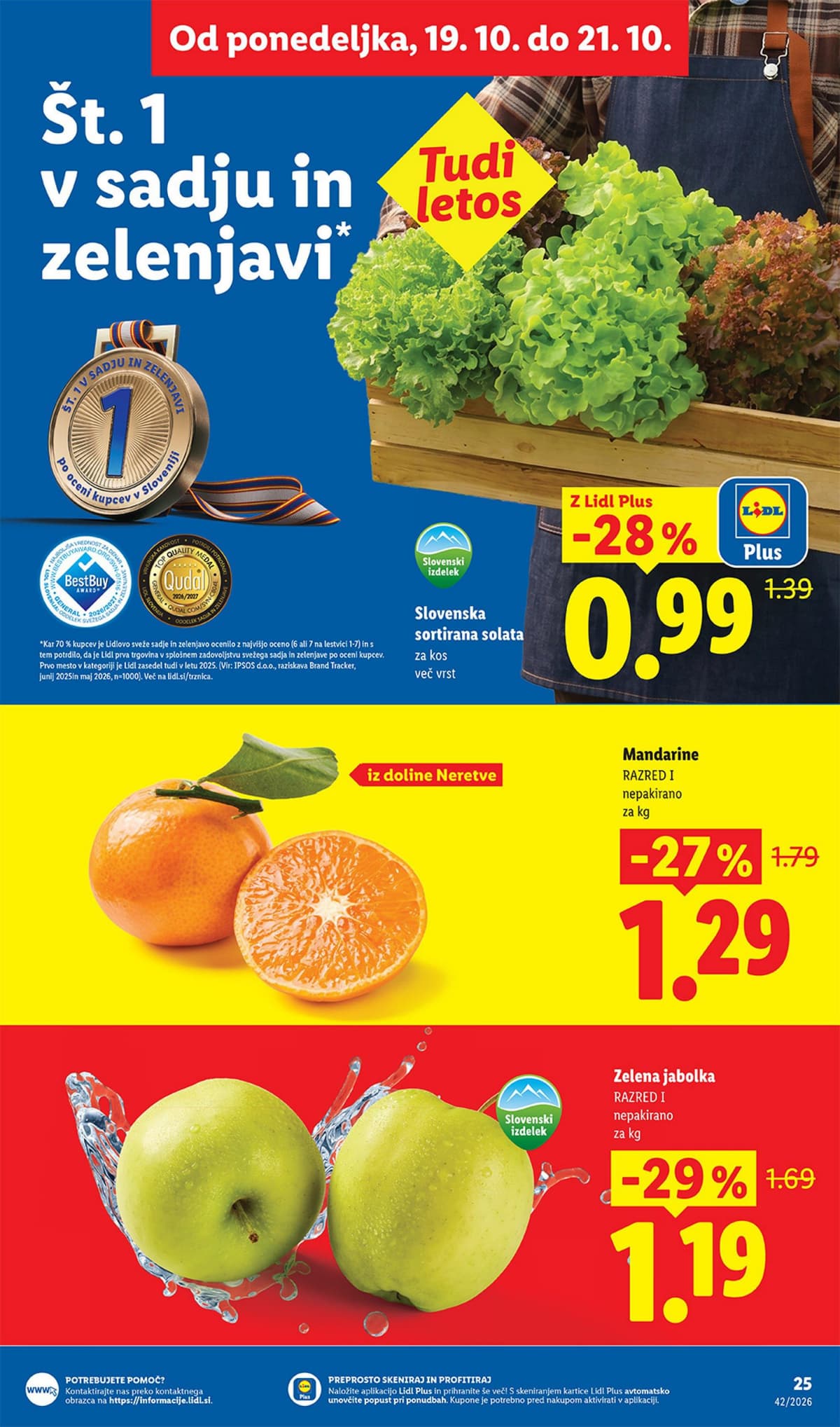 Stran 27. Lidl kataloga - Živila od 12.10.2026.