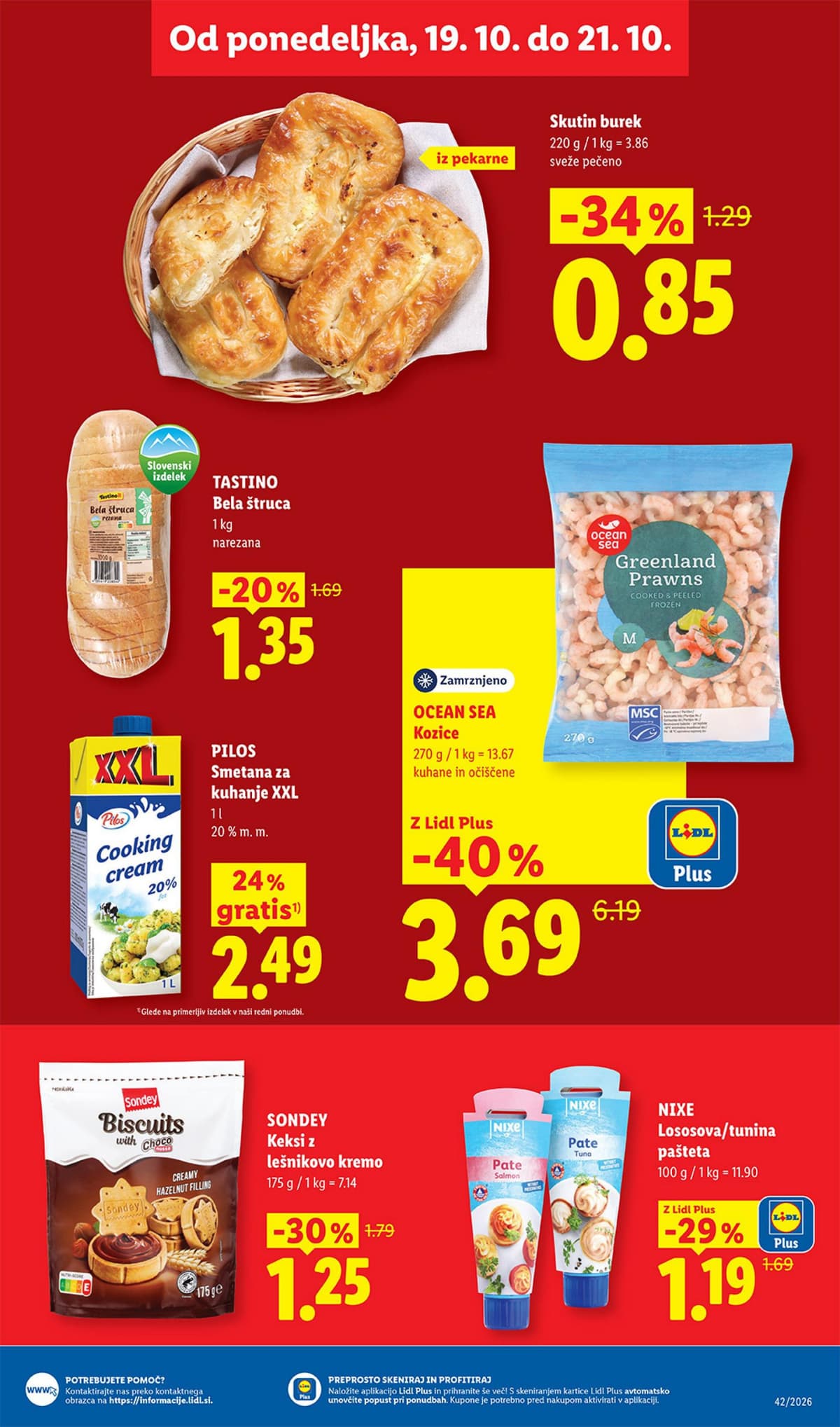 Stran 29. Lidl kataloga - Živila od 12.10.2026.