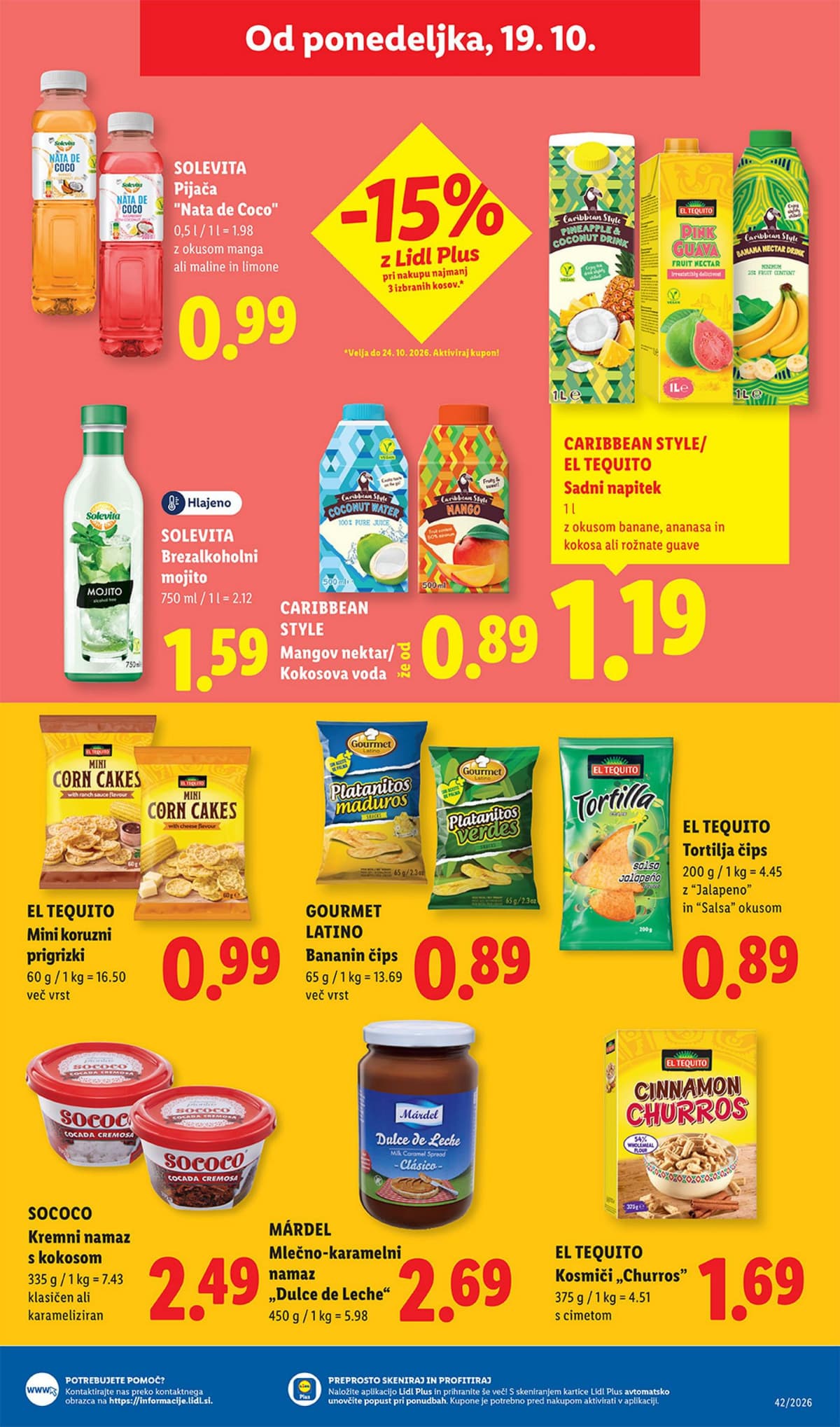 Stran 33. Lidl kataloga - Živila od 12.10.2026.