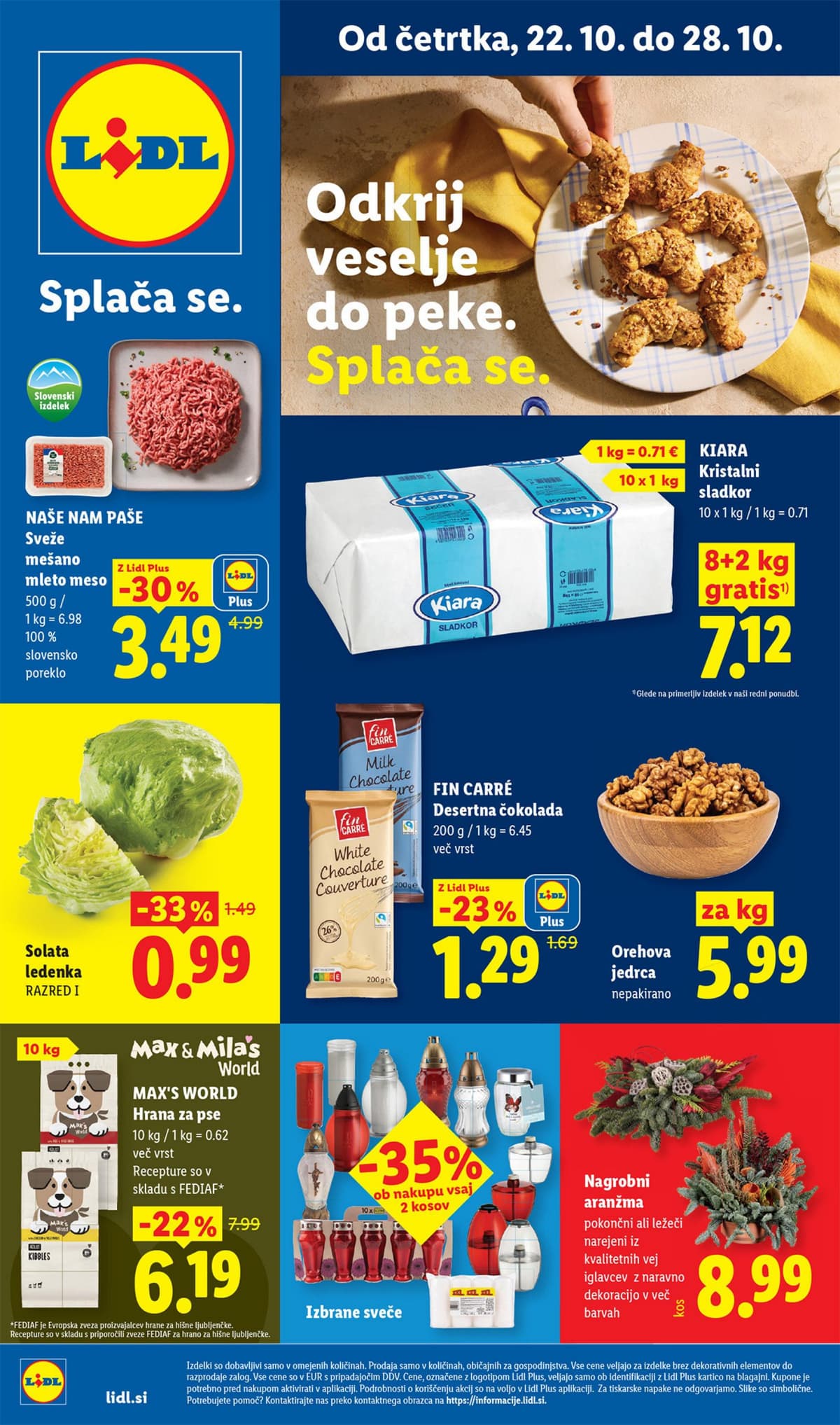 Stran 1. Lidl kataloga - Živila