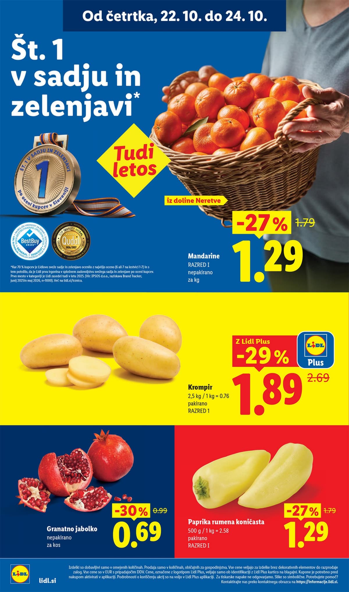 Stran 4. Lidl kataloga - Živila od 19.10.2026.