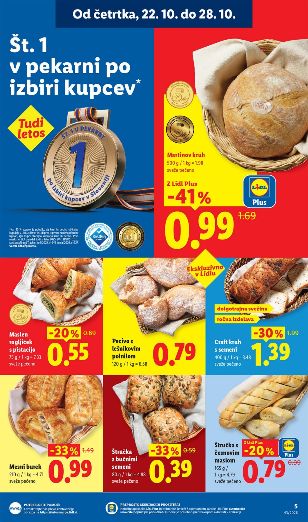 Stran 5. Lidl kataloga - Živila