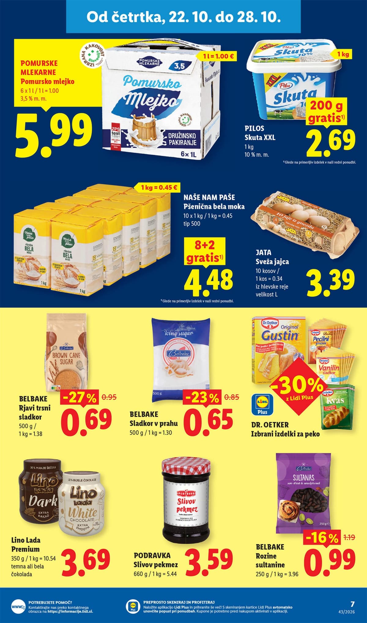 Stran 7. Lidl kataloga - Živila