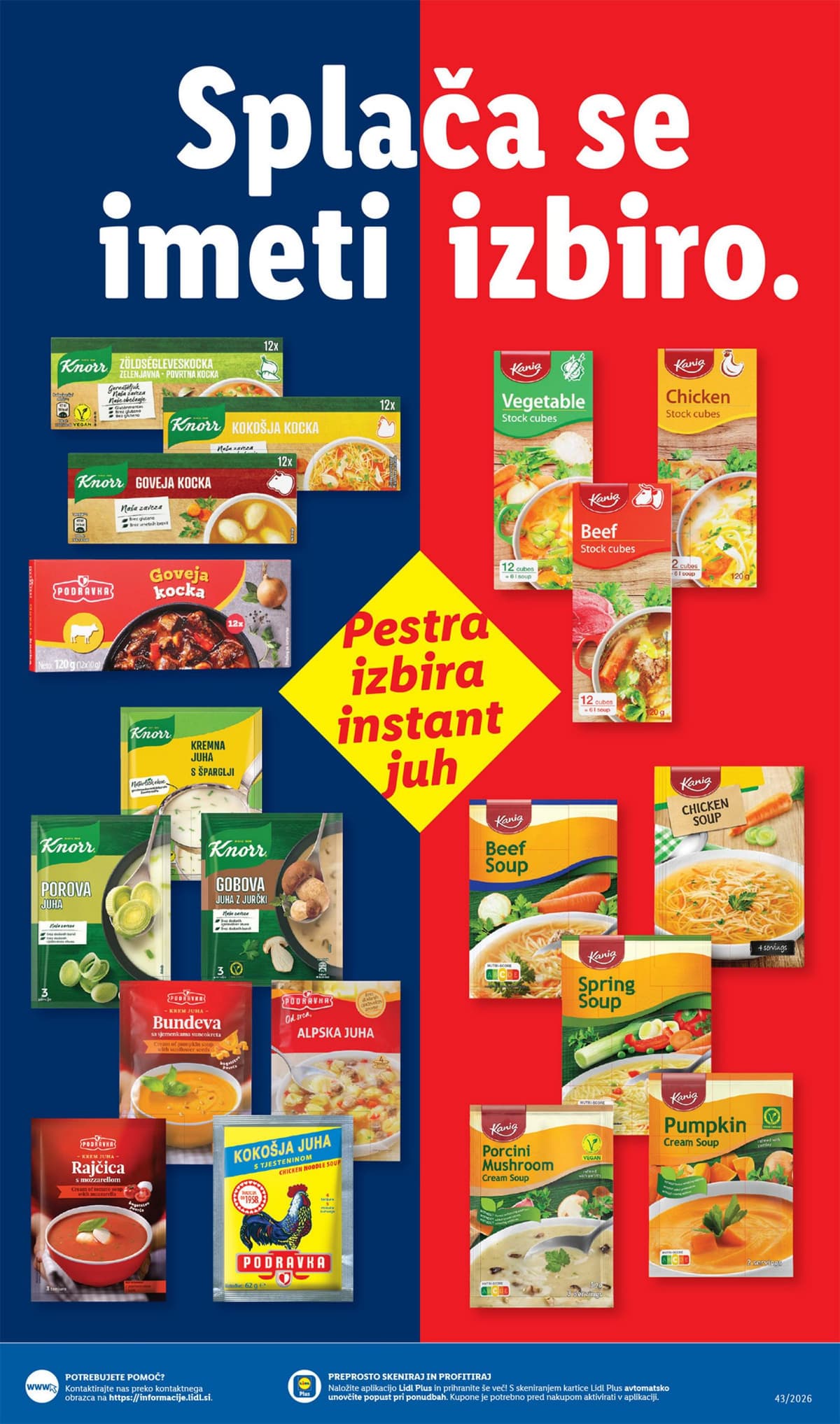 Stran 13. Lidl kataloga - Živila od 19.10.2026.