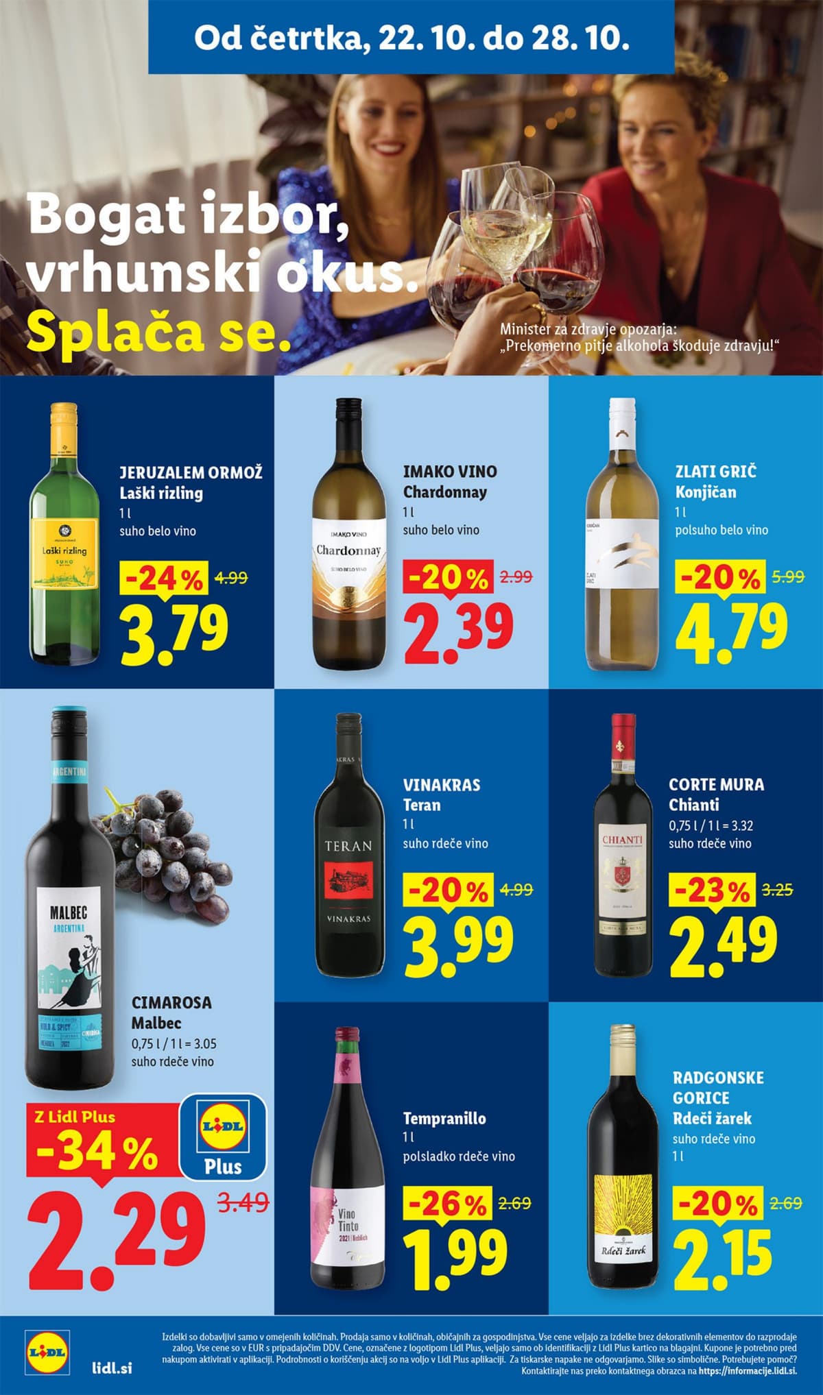 Stran 14. Lidl kataloga - Živila od 19.10.2026.