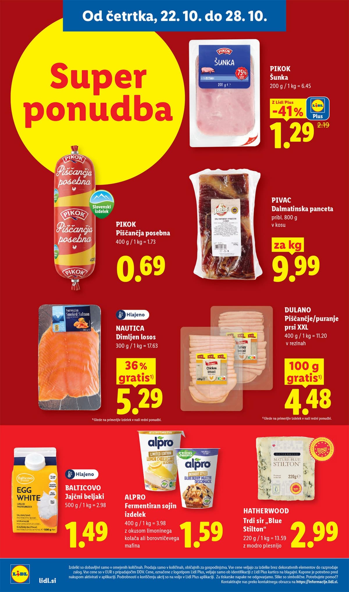 Stran 16. Lidl kataloga - Živila