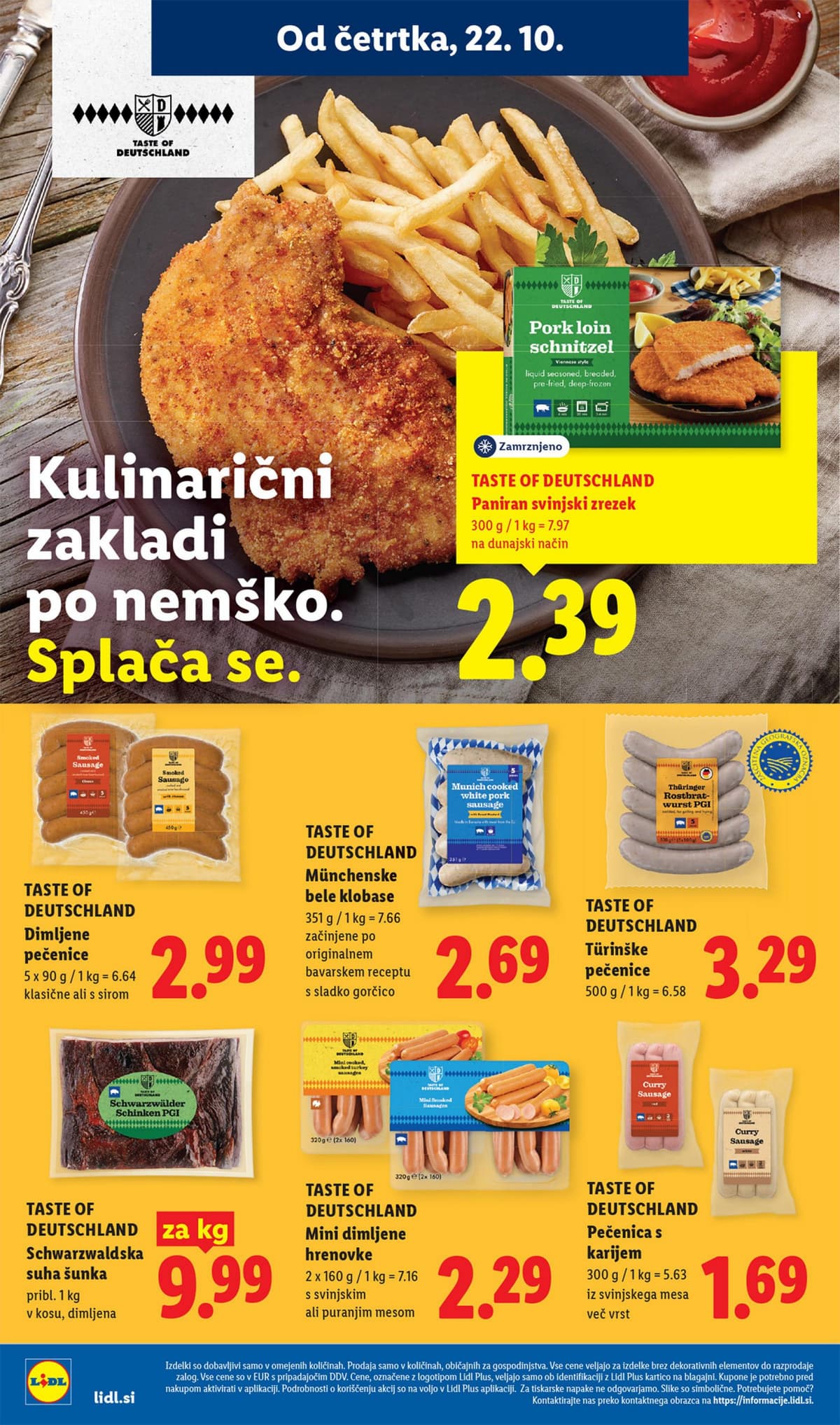 Stran 18. Lidl kataloga - Živila od 19.10.2026.
