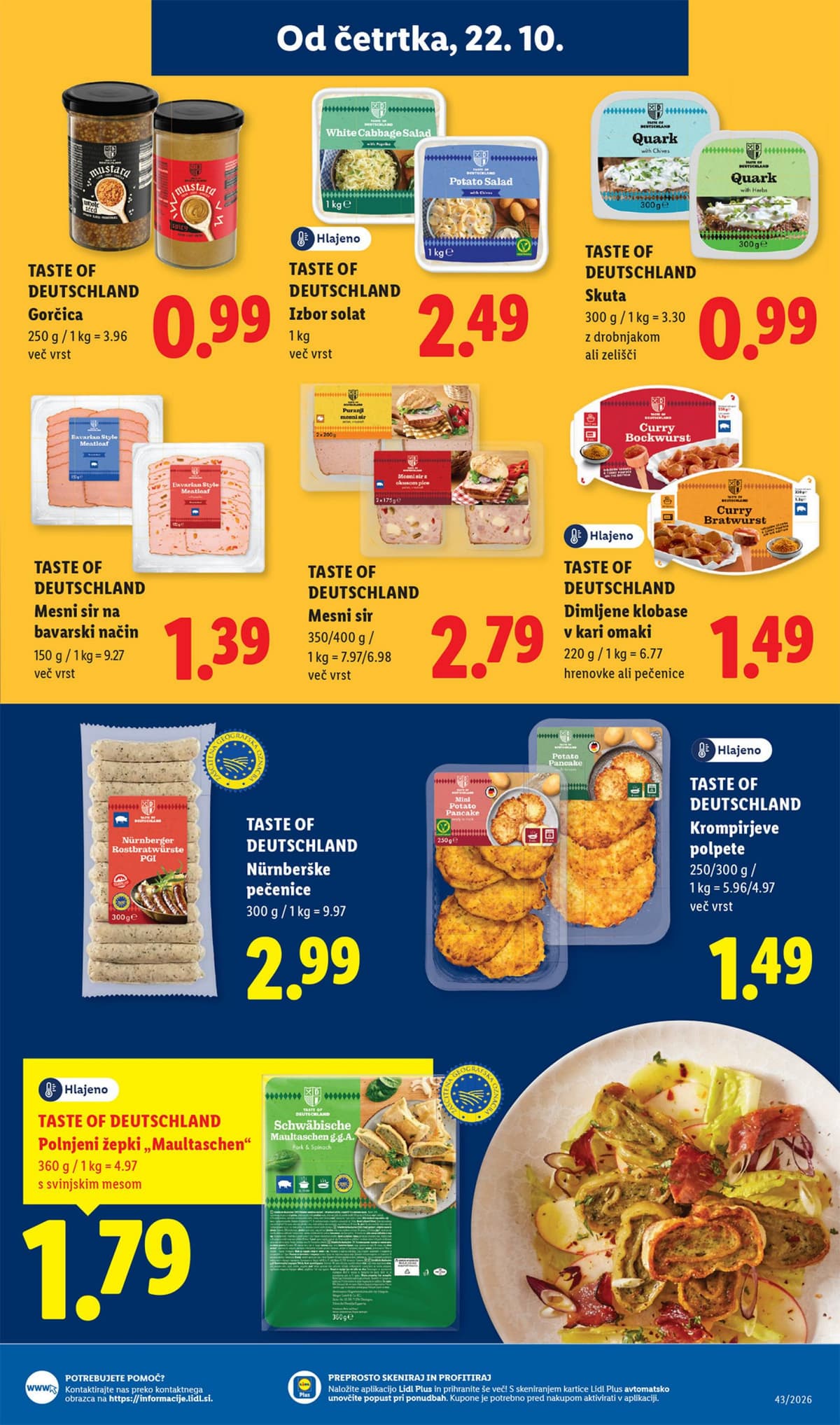 Stran 19. Lidl kataloga - Živila od 19.10.2026.