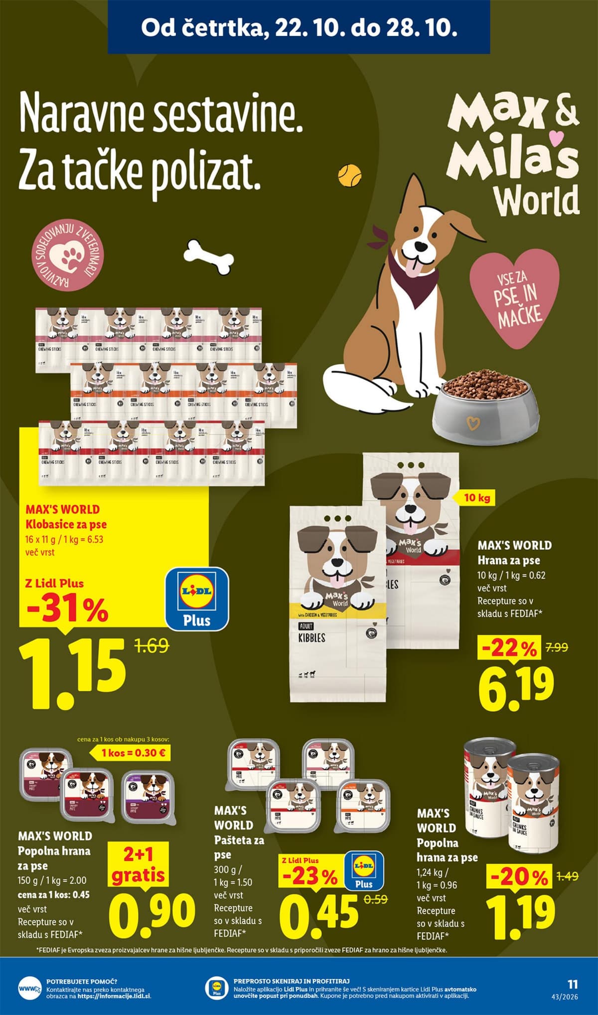 Stran 23. Lidl kataloga - Živila