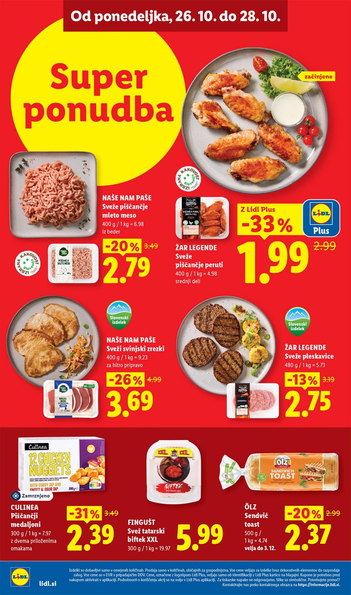 Stran 25. Lidl kataloga - Živila od 19.10.2026.