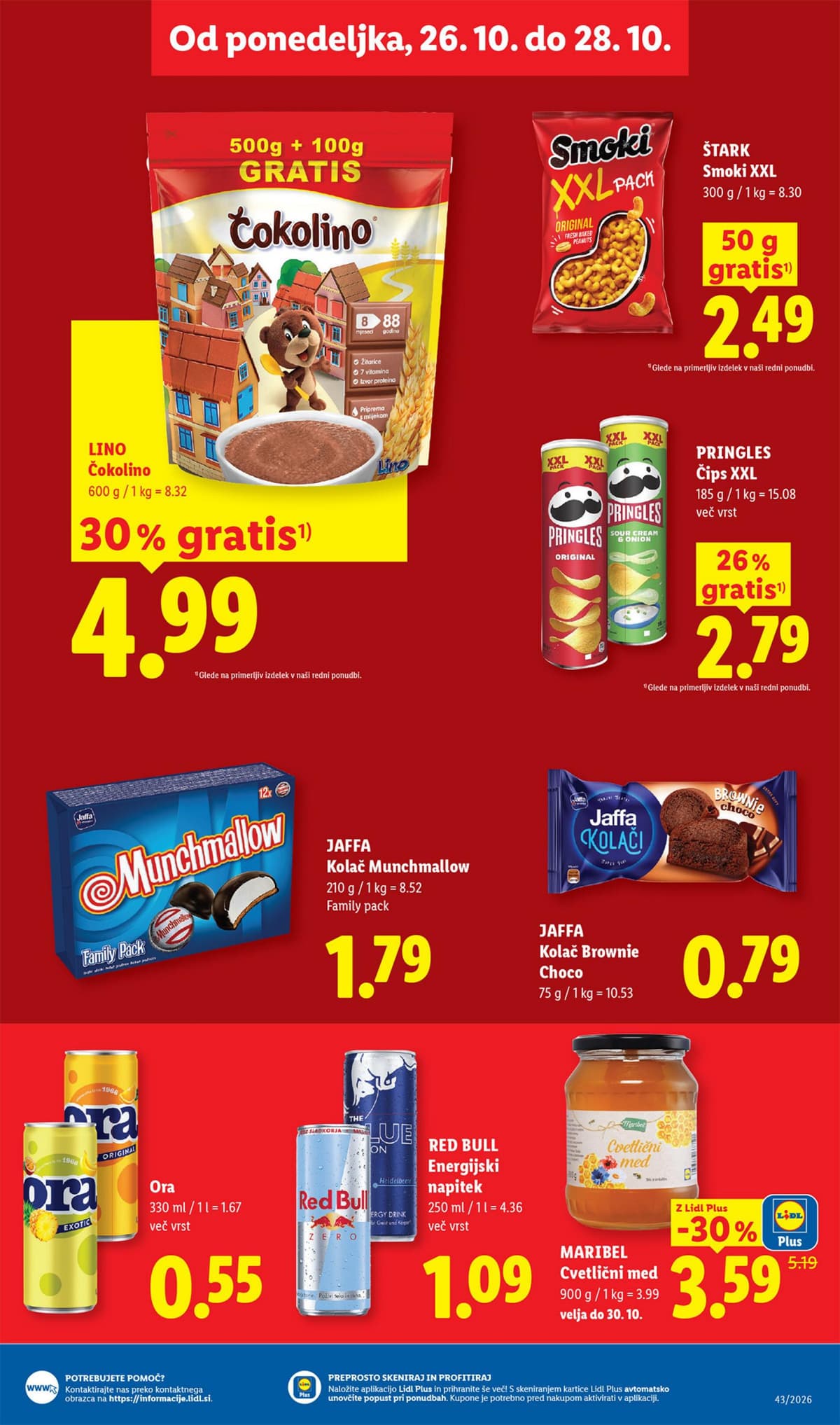 Stran 28. Lidl kataloga - Živila