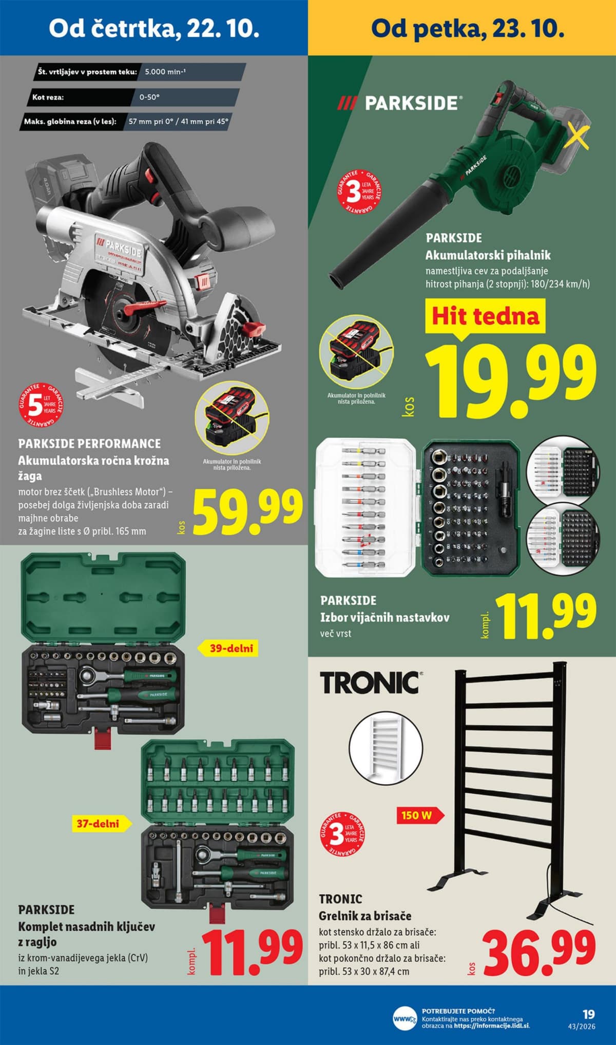 Stran 15. Lidl kataloga - Neživila