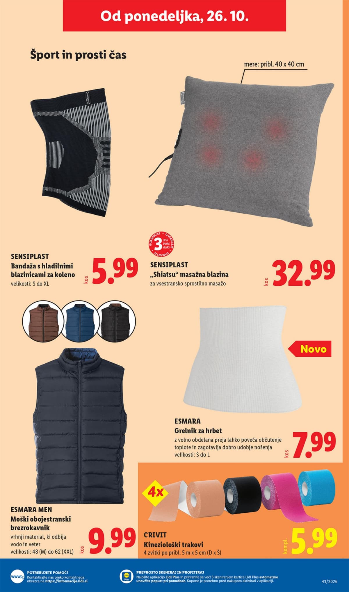 Stran 22. Lidl kataloga - Neživila od 19.10.2026.