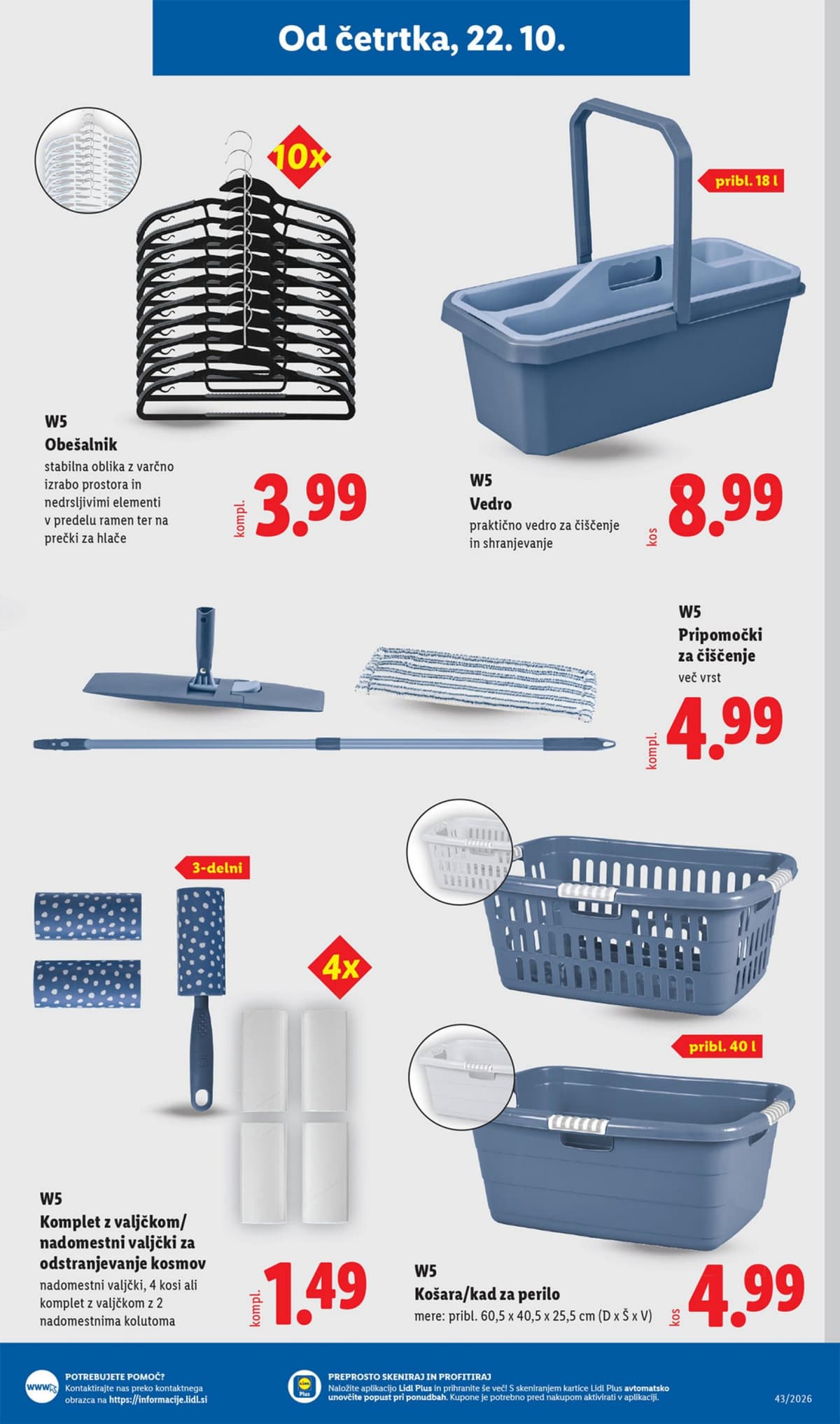 Stran 7. Lidl kataloga - Neživila od 19.10.2026.