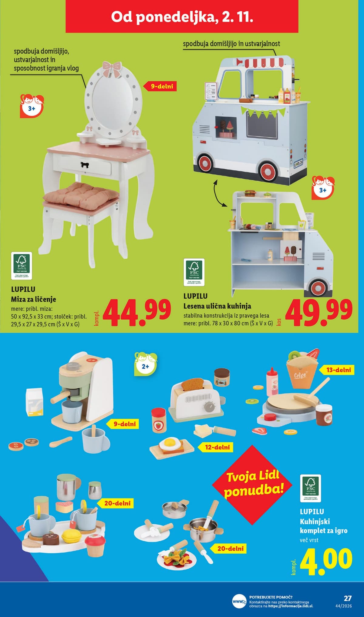 Stran 13. Lidl kataloga - Neživila od 26.10.2026.