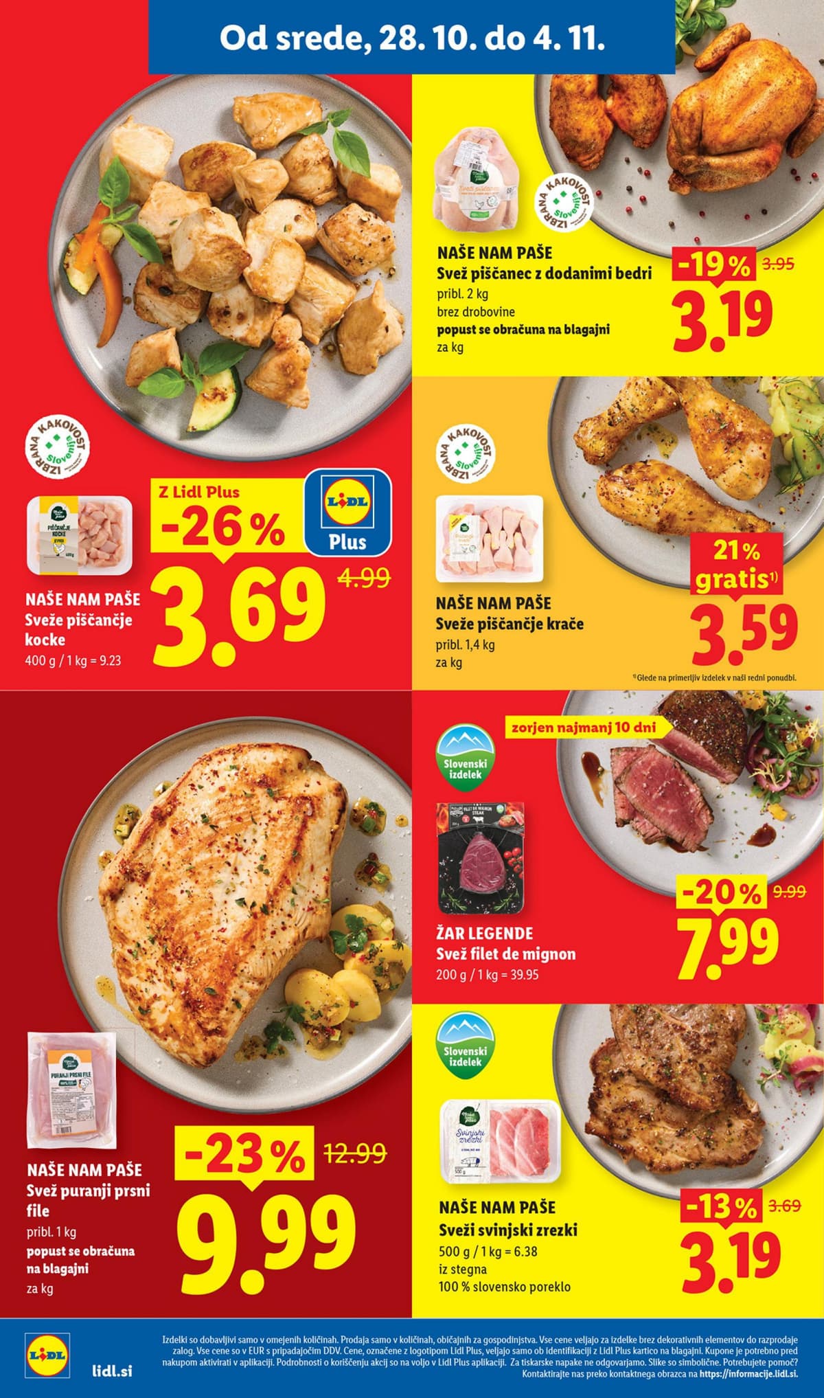 Stran 2. Lidl kataloga - Živila od 26.10.2026.