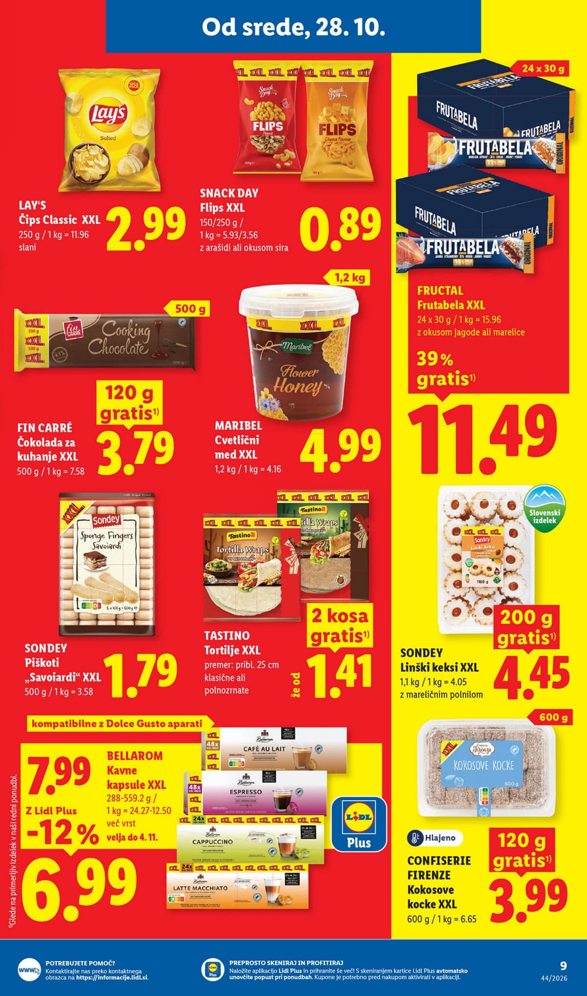 Stran 9. Lidl kataloga - Živila