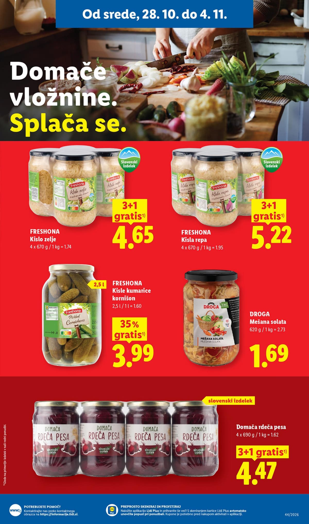 Stran 19. Lidl kataloga - Živila
