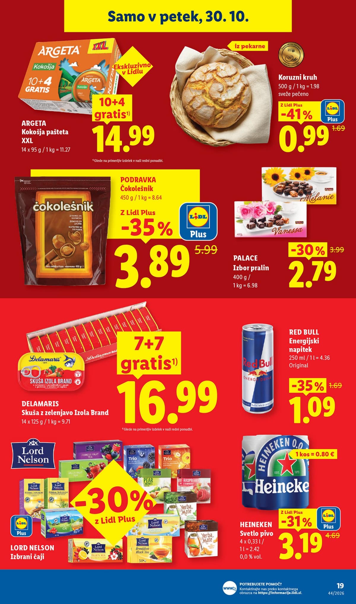 Stran 31. Lidl kataloga - Živila od 26.10.2026.