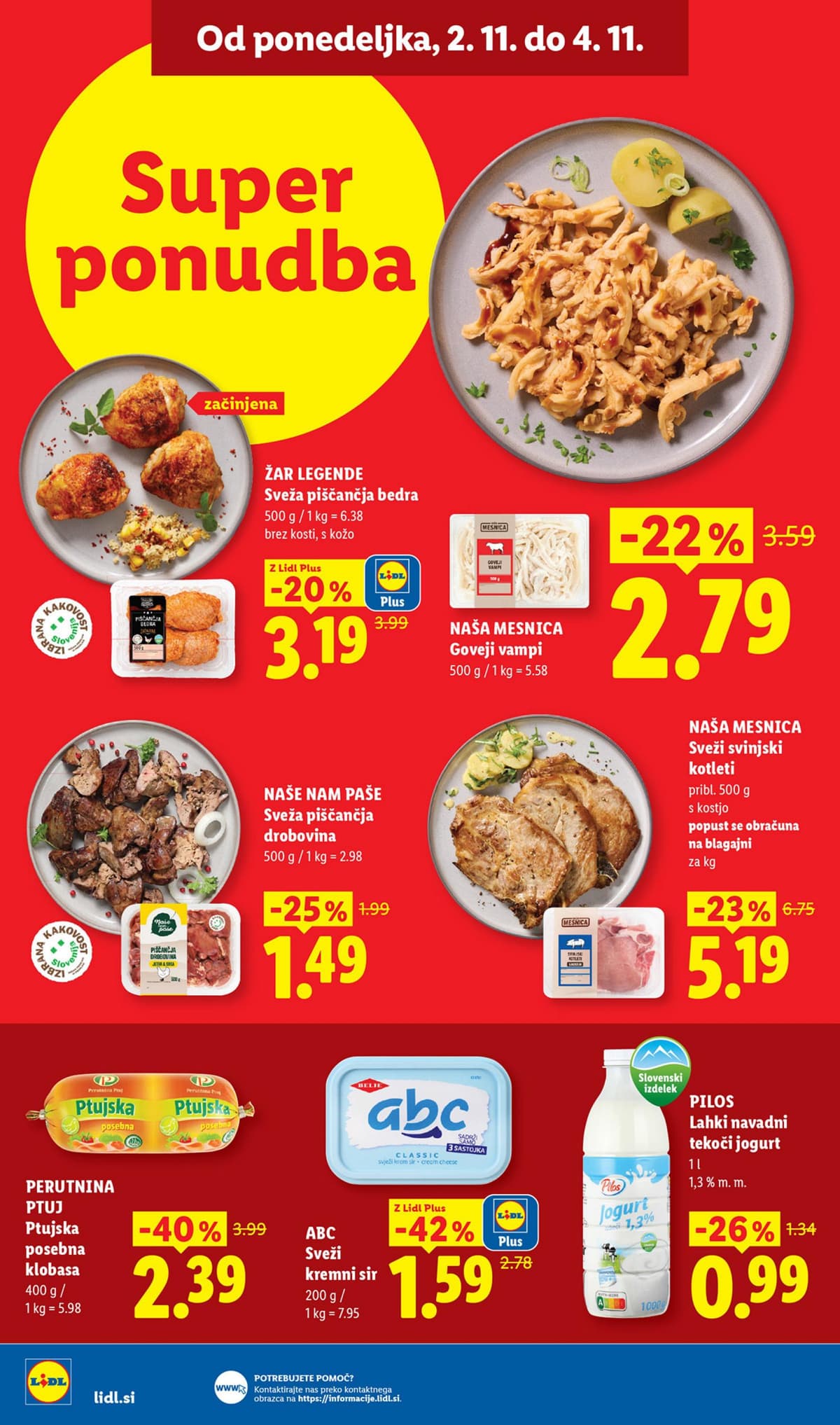 Stran 32. Lidl kataloga - Živila od 26.10.2026.