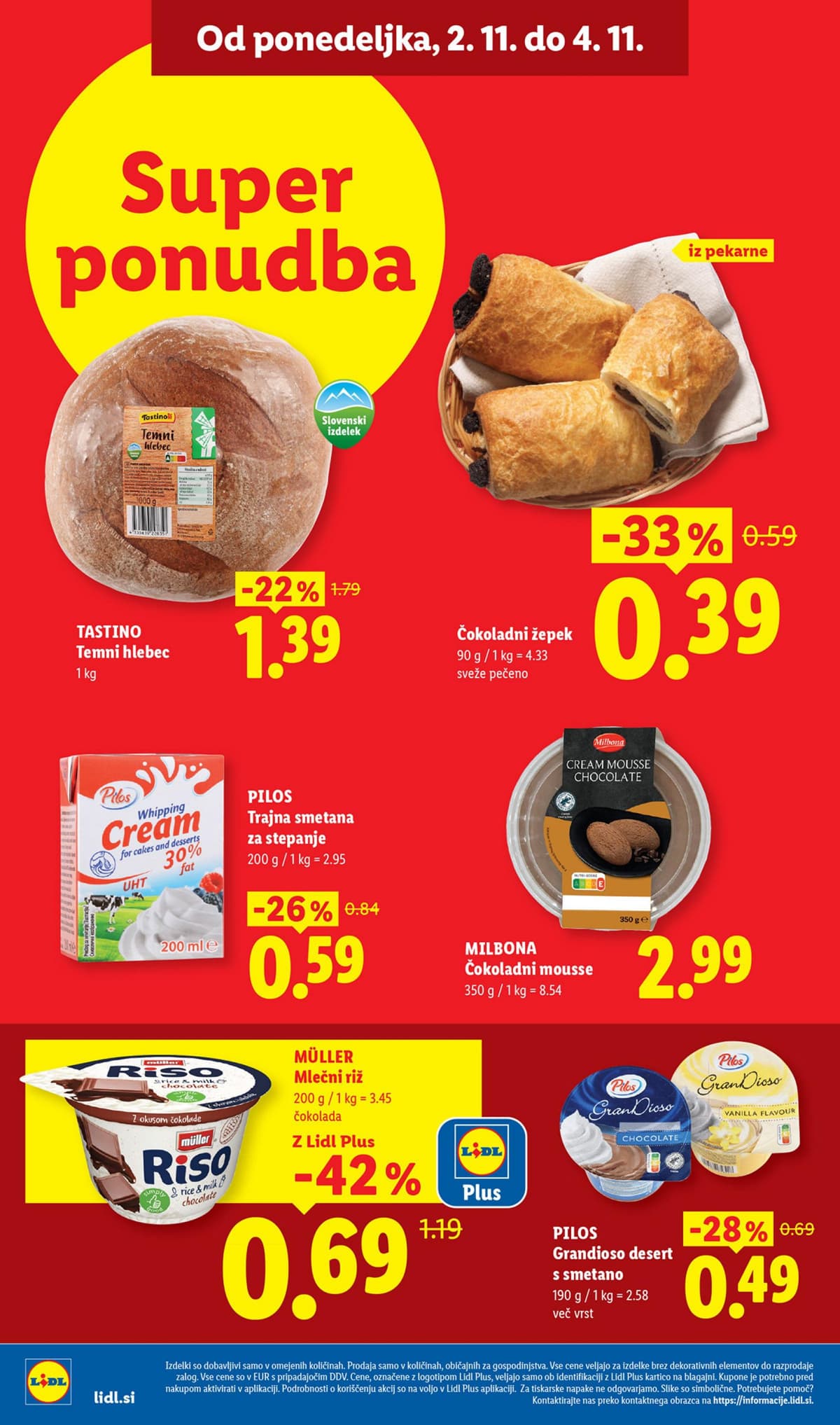 Stran 34. Lidl kataloga - Živila od 26.10.2026.