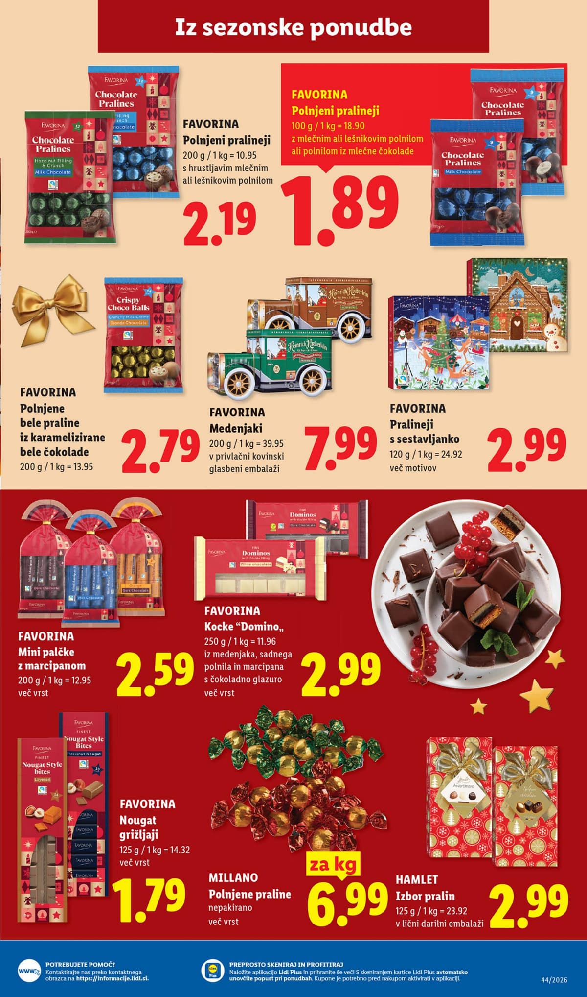 Stran 47. Lidl kataloga - Živila od 26.10.2026.