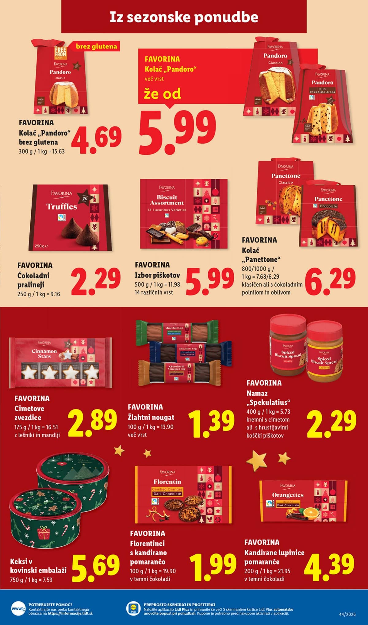 Stran 49. Lidl kataloga - Živila od 26.10.2026.