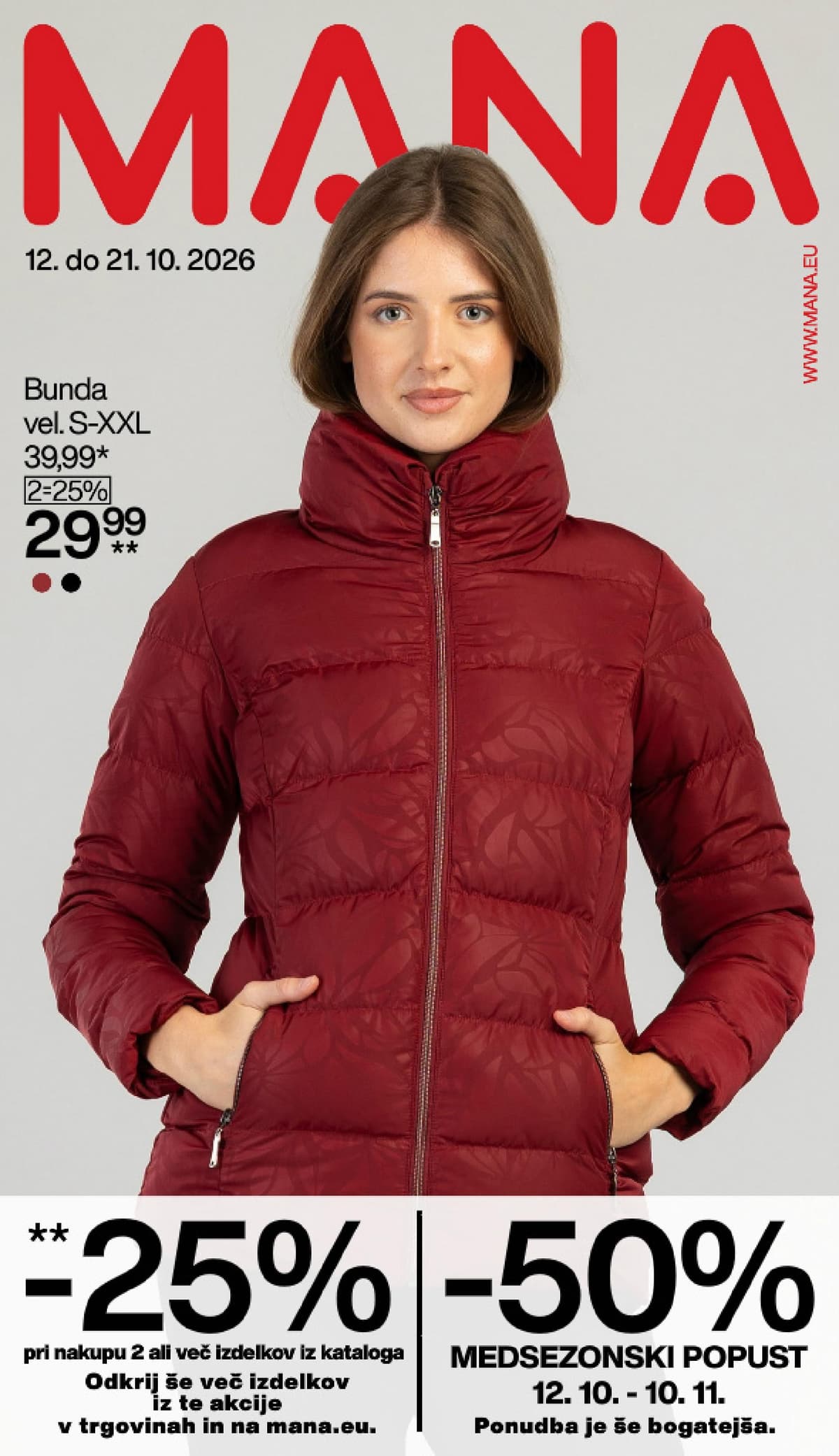 Mana katalog od 10/12/2026 - Oktober 2026