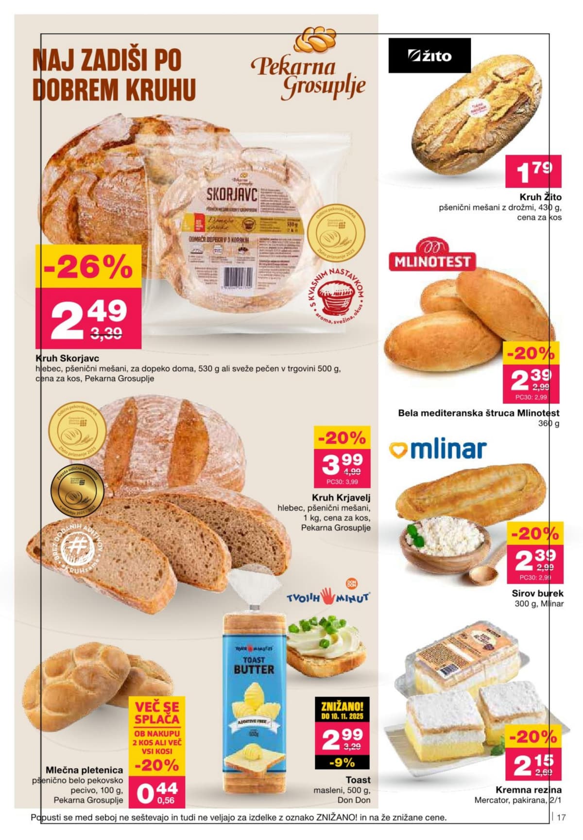 Stran 17. Mercator kataloga - Akcijska ponudba od 03.03.2026.